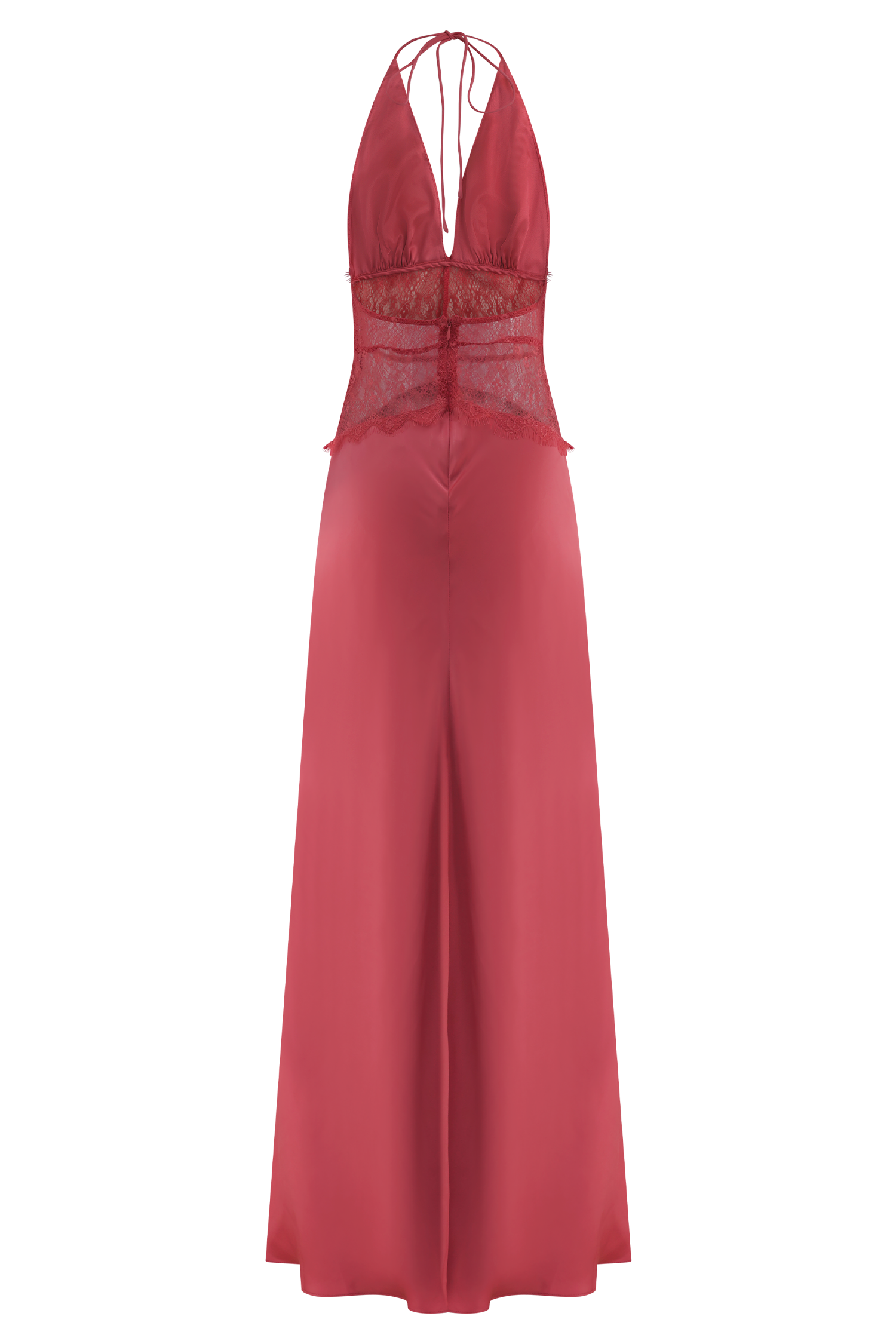 Dinah Lace and Satin Maxi Dress / Blush Rose | Meshki | S Dinah Lace and Satin Maxi Dress / Blush Rose | Meshki | S