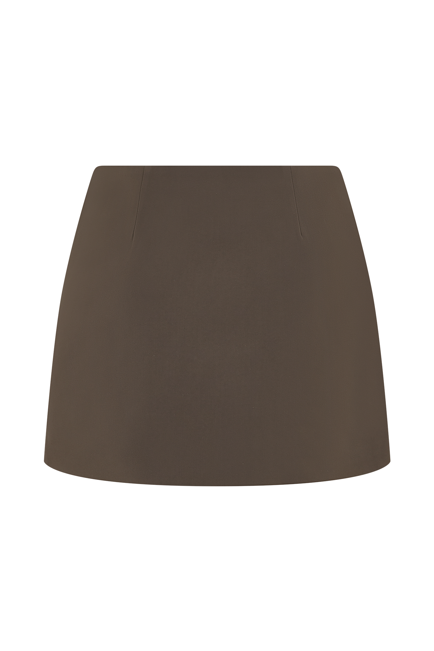 Effy Suiting Mini Skirt - Cacao Brown #8