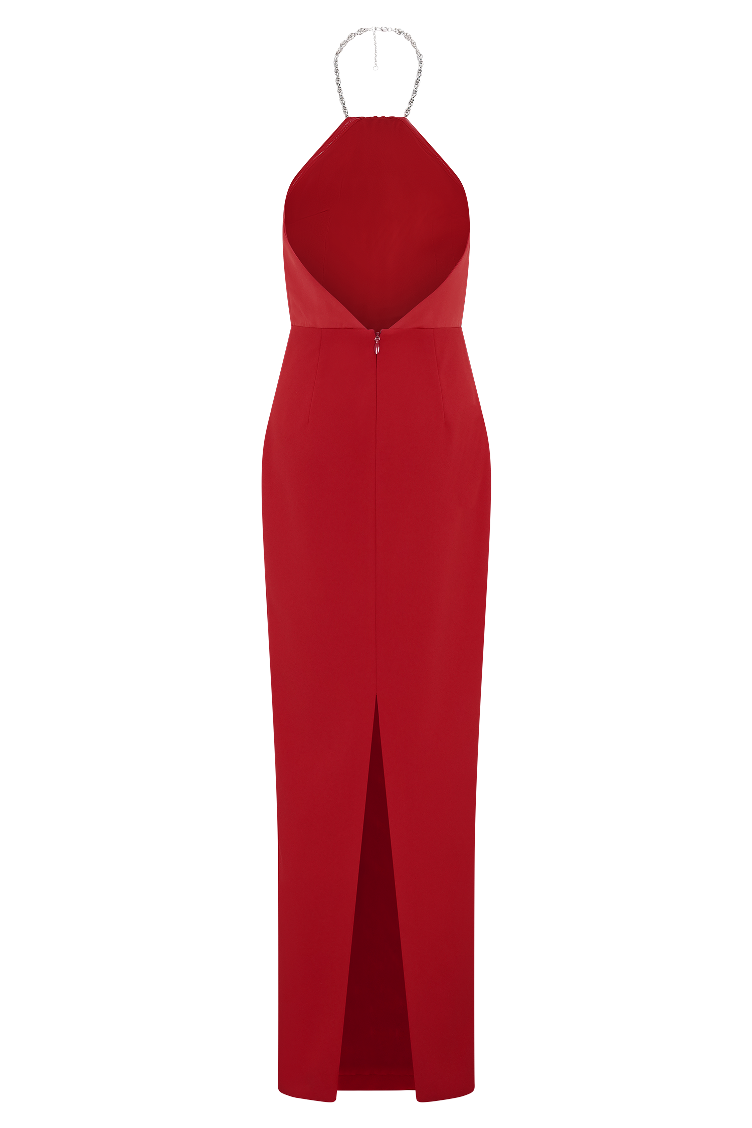 meshki red satin dress Meshki Kamala Low Back Satin Maxi Dress by Meshki
