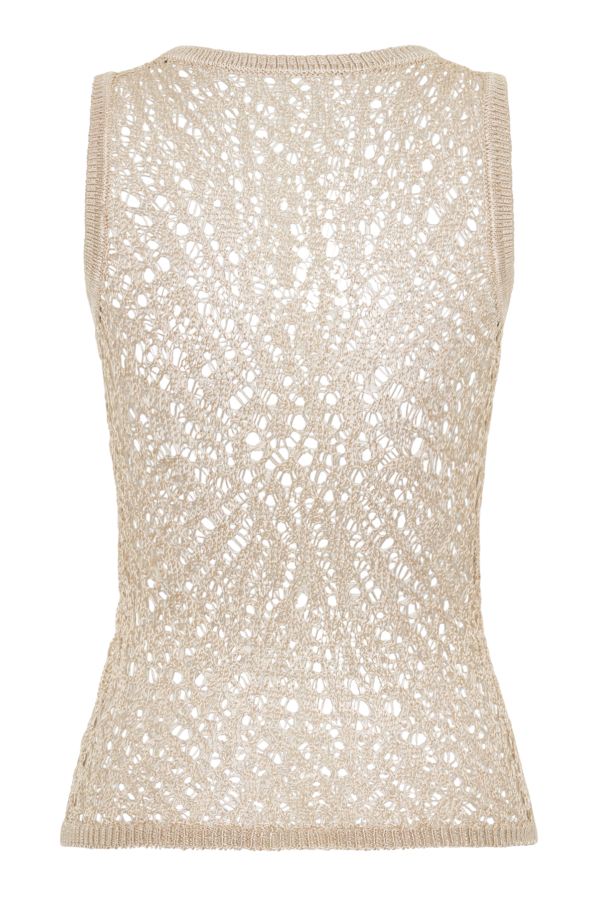Eloise Pearl Beaded Top - Cream