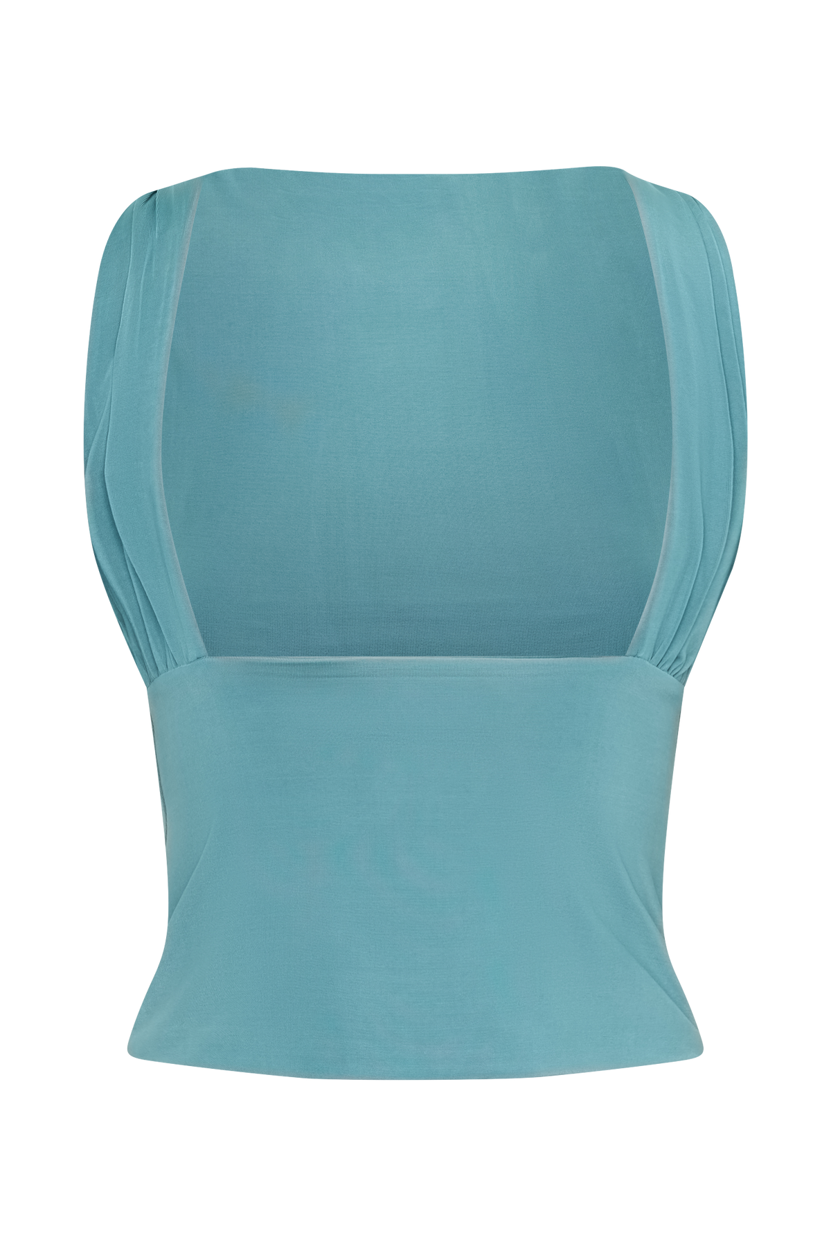 Erina Slinky Open Back Top - Teal #8