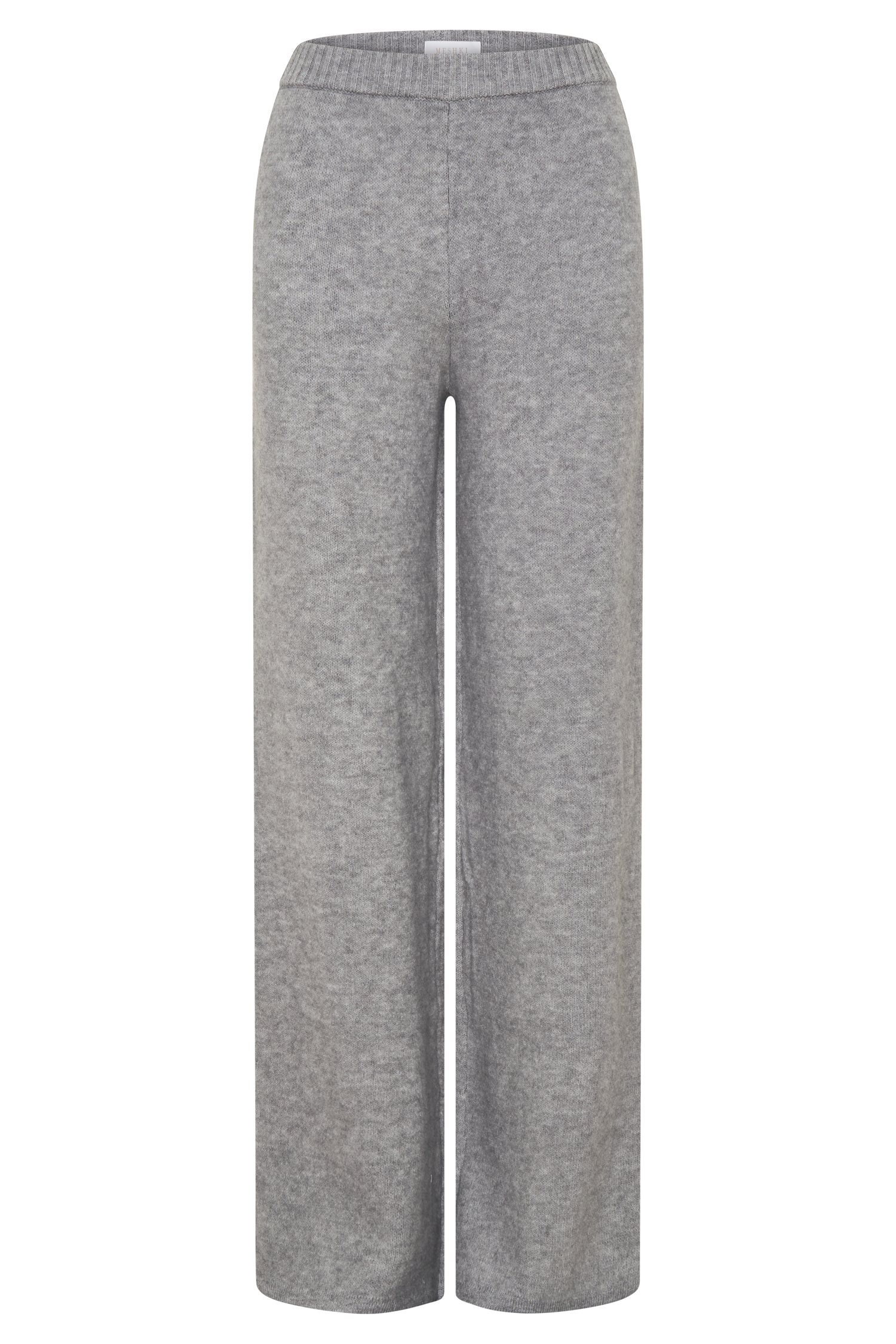 Evan Knit Wide Leg Pants - Grey Marle #11