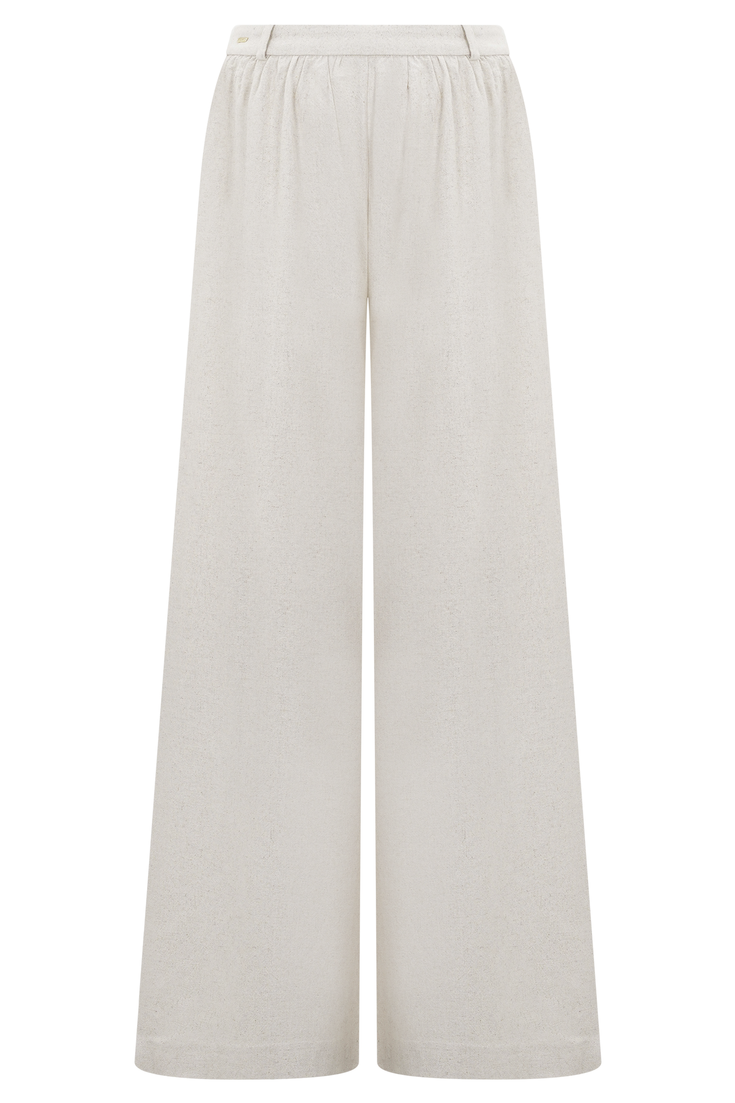 Gabby Straight Leg Linen Pants - Natural