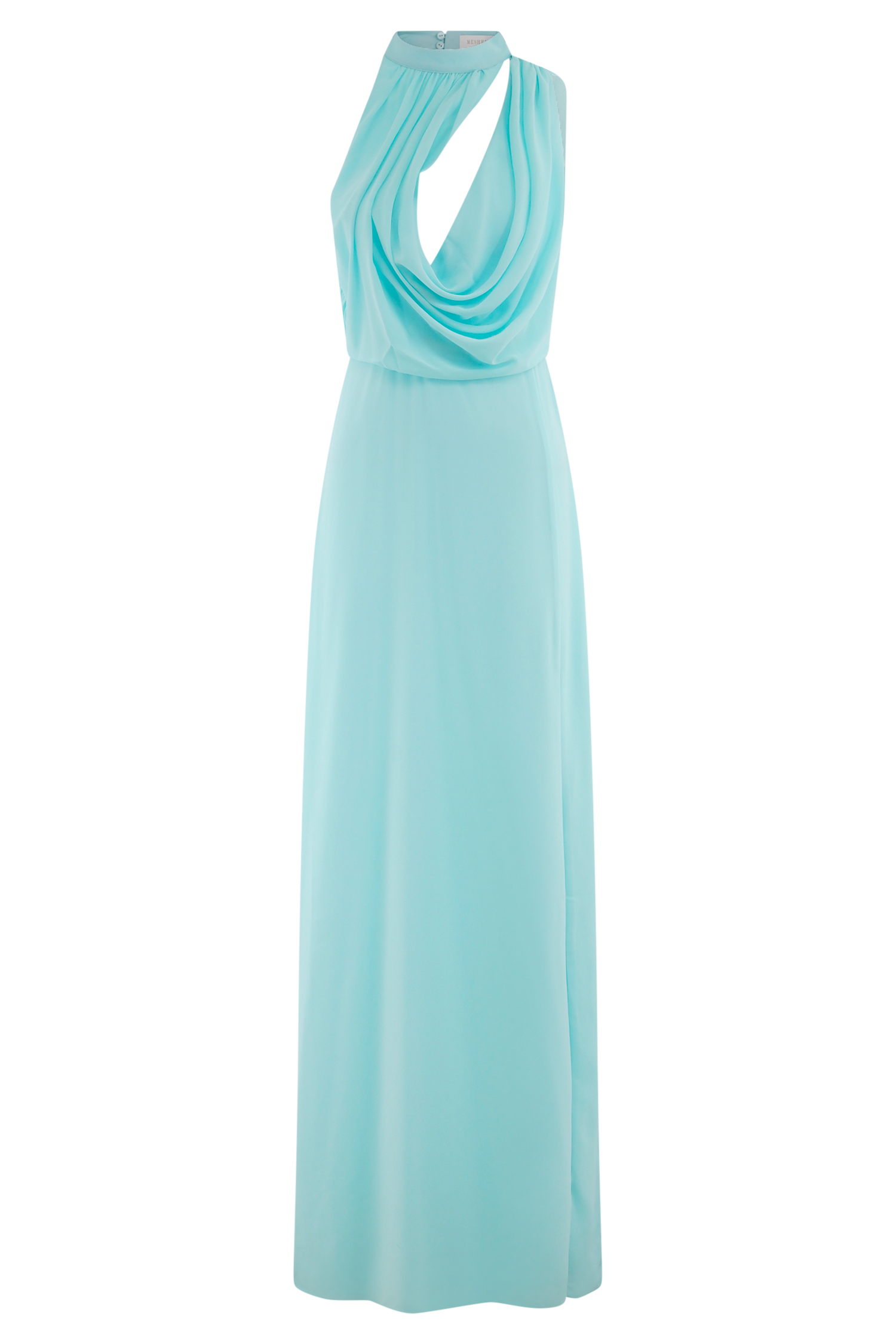 Galia Cowl Neck Maxi Dress - Lagoon | MESHKI US Galia Cowl Neck Maxi Dress - Lagoon | MESHKI US