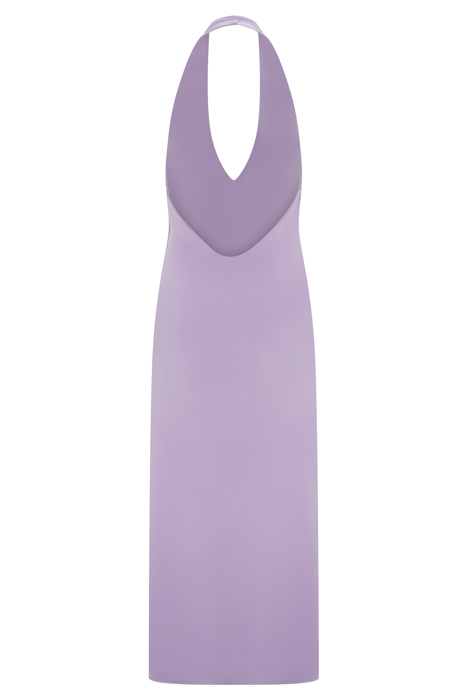 Genie Slinky Halter Midi Dress - Lilac Genie Slinky Halter Midi Dress - Lilac