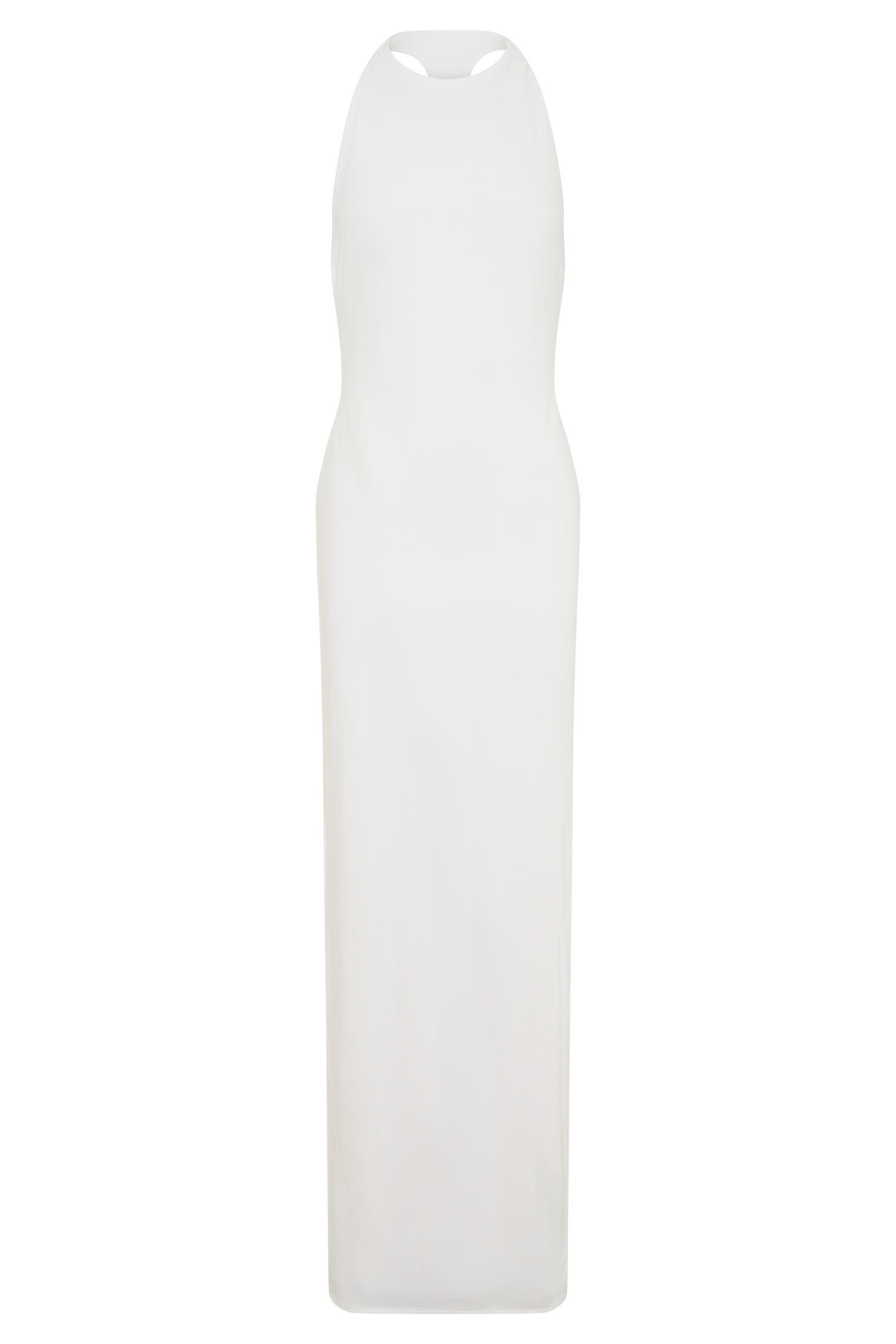 Halley Back T-Strap Maxi Dress - White #9