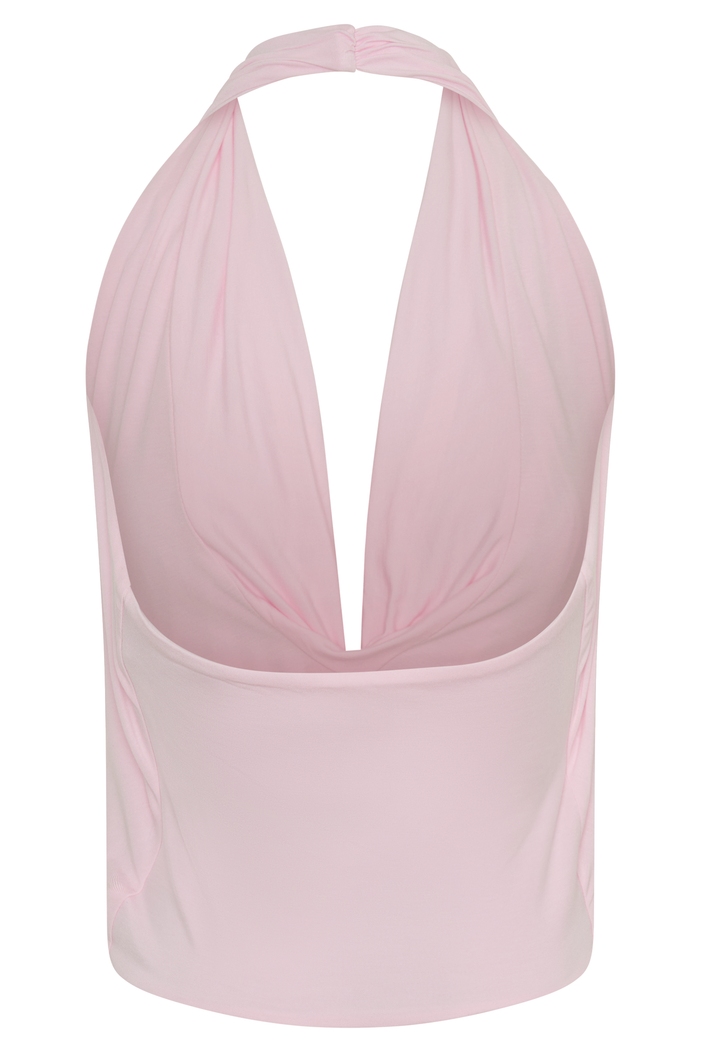 Huyen Cowl Front Modal Top - Ballet Pink