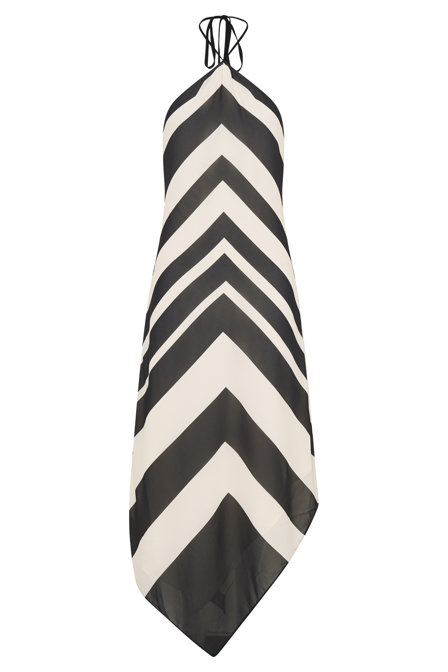 black white halter dress Hope Satin Midi - Black/White Featured_Bridesmaid %0D%0A*%20Pay%20special%20attention%20on%20measurements%20to%20ensure%20proper%20fit size:xsmall 1950s Red Orange Ruffle