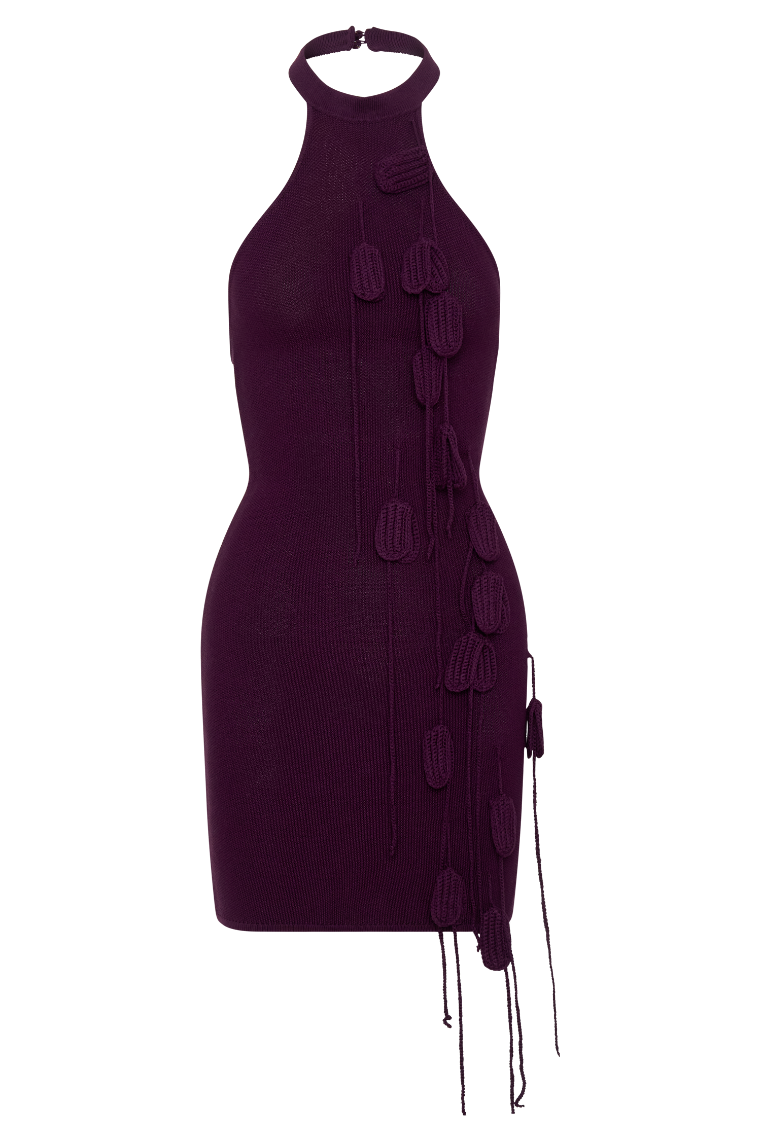 grazie mini dress plum Riley Mesh Mini Dress - Plum