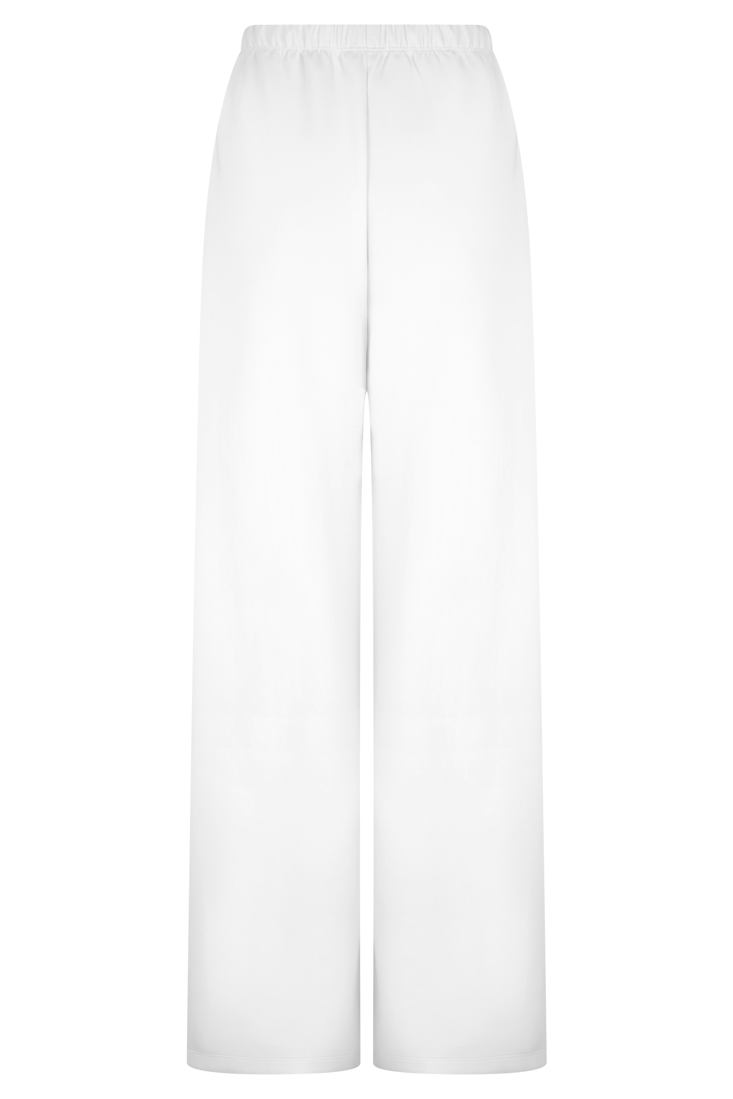 Janayia Cotton Wide Leg Pants / White | MESHKI