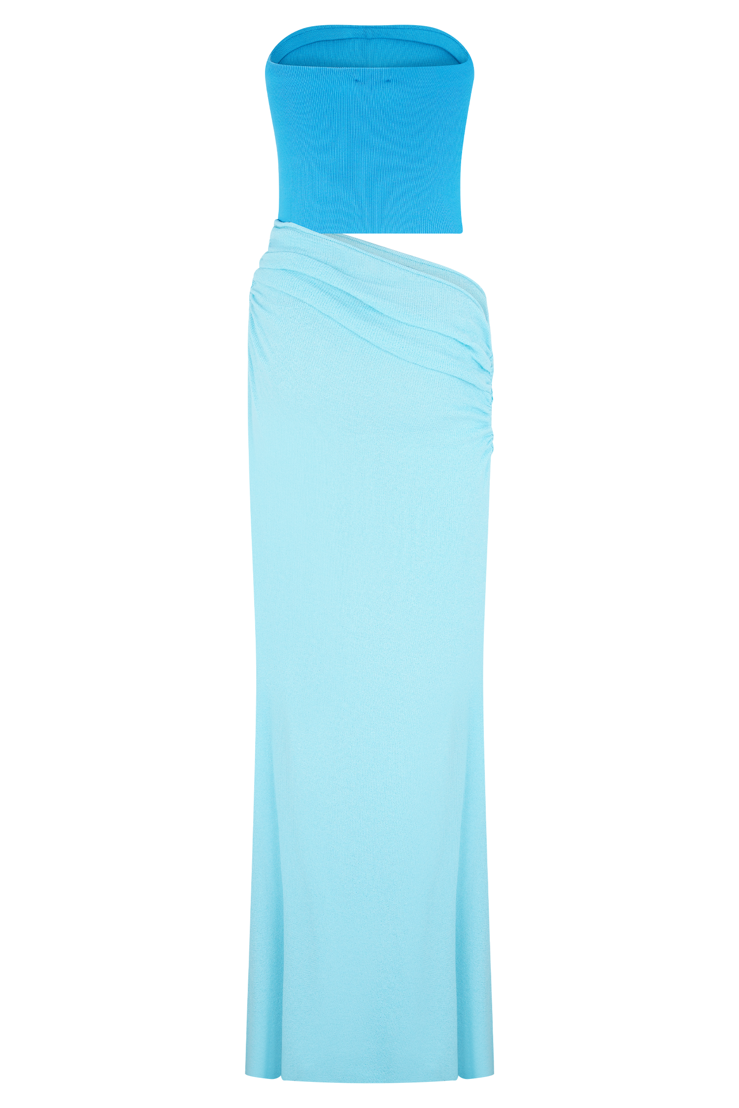 jazelle maxi dress blue Jazelle Maxi Dress Navy Palm Print Linen Blend