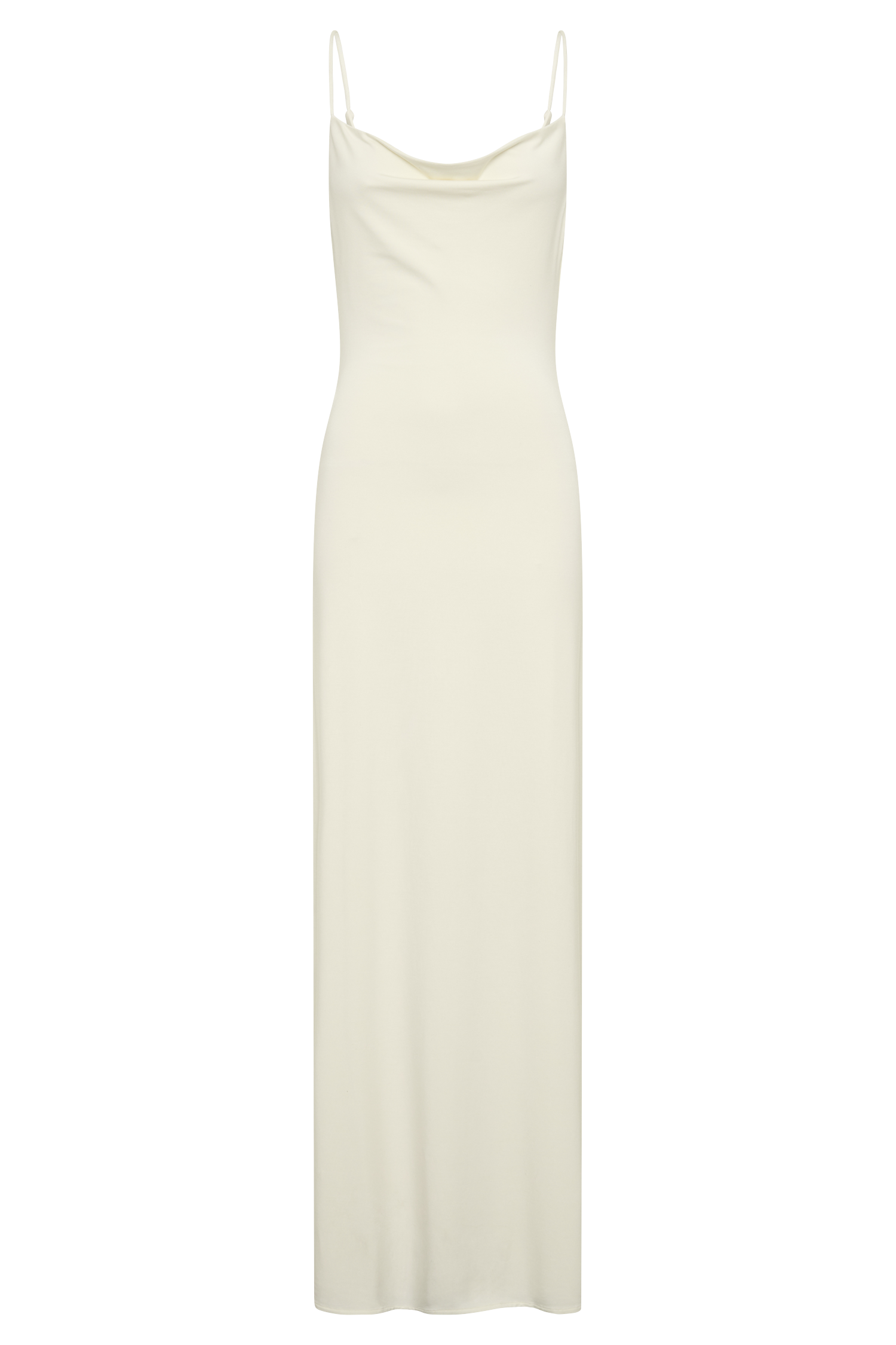 Joni Cowl Maxi Dress - Ivory #9