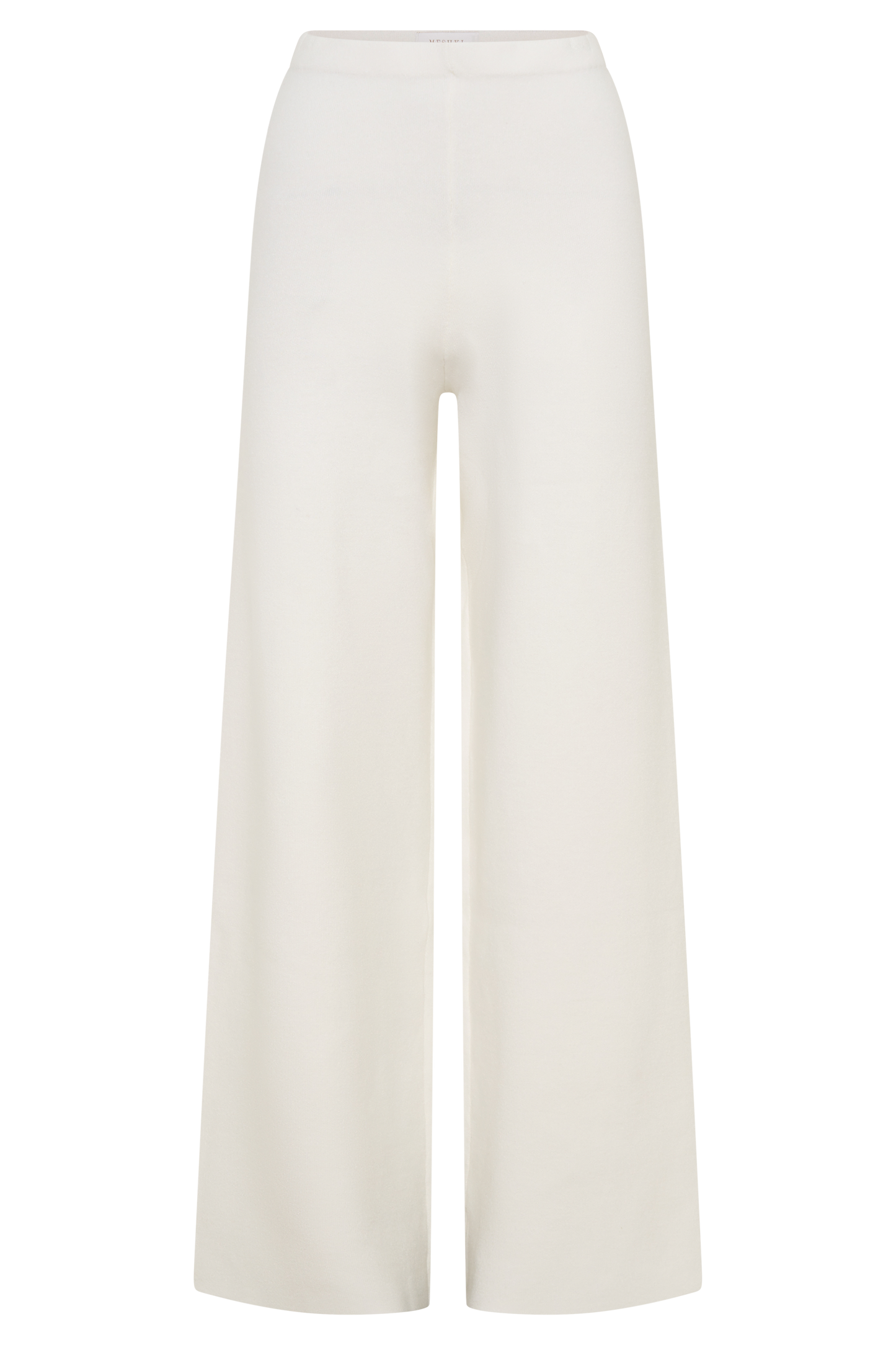 Kerrymae Straight Leg Knit Pants - Off White