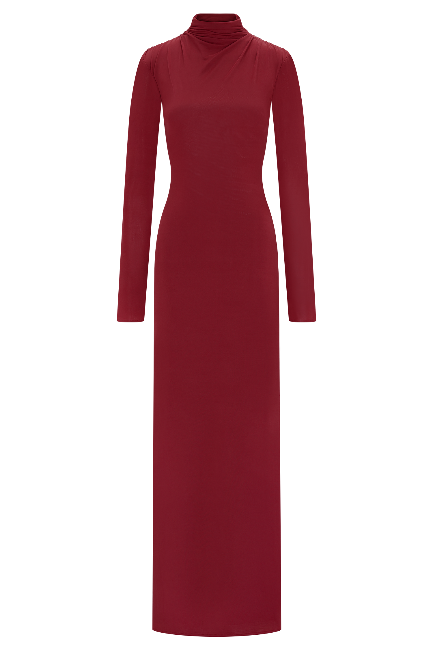 Kiyah Slinky Cut Out Maxi Dress - Red | MESHKI US Kiyah Slinky Cut Out Maxi Dress - Red | MESHKI US