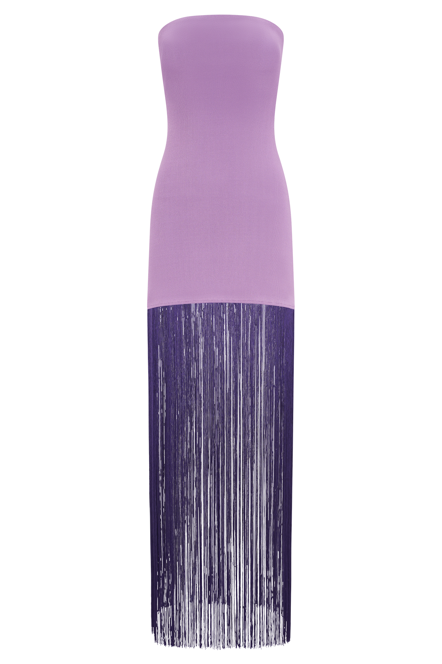 Koah Fringe Bandage Knit Maxi Dress - Purple | MESHKI US Koah Fringe Bandage Knit Maxi Dress - Purple | MESHKI US