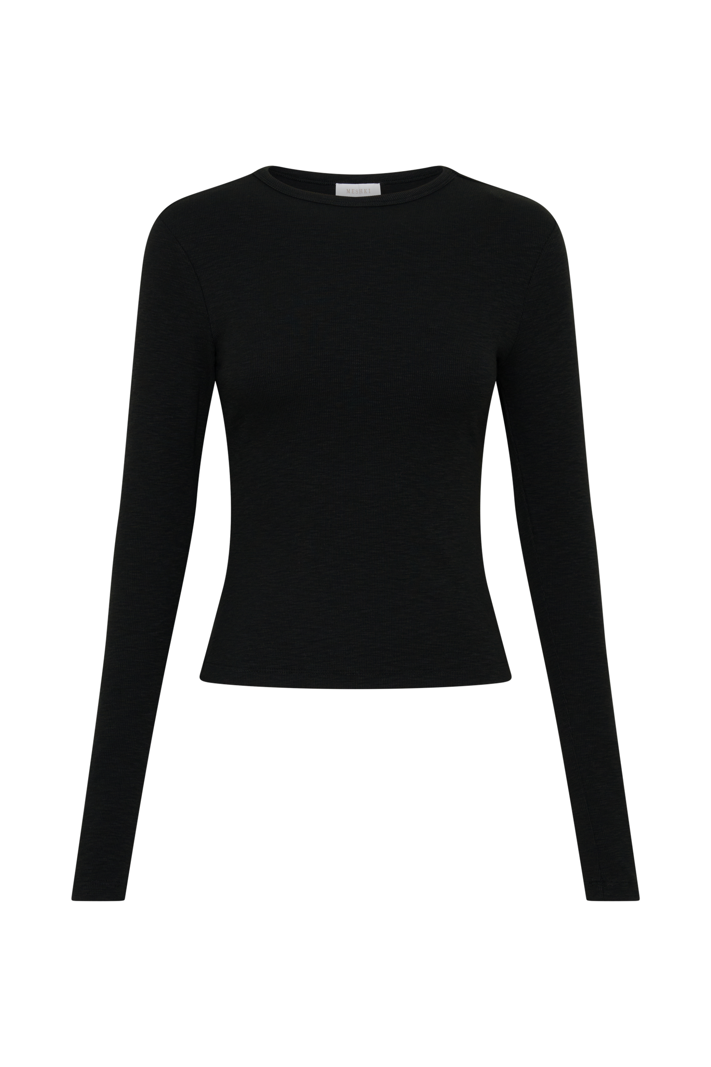 Leny Long Sleeve Top - Black