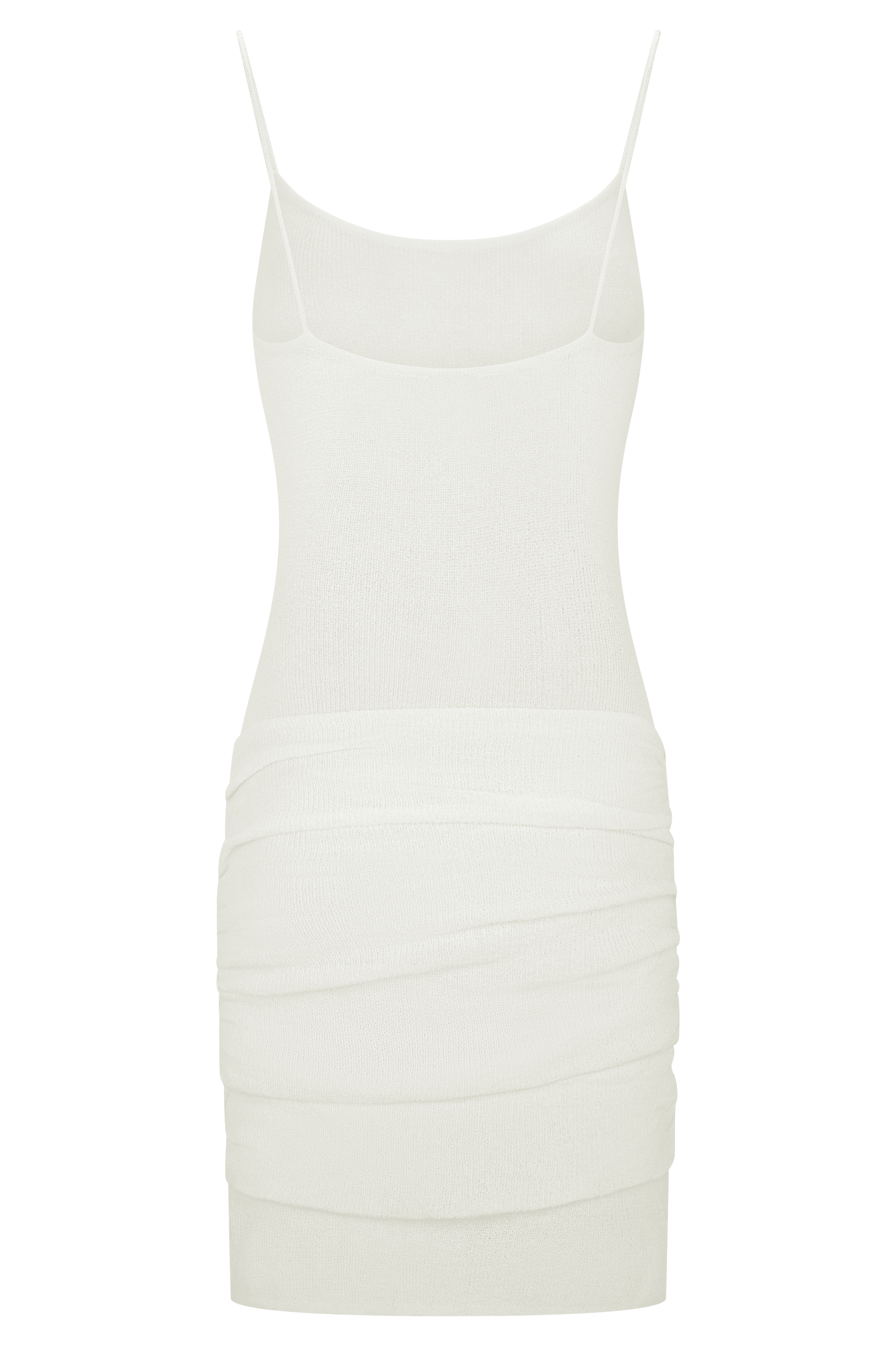 Laurie Twist Knit Mini Dress / Ivory | MESHKI | 3XL Laurie Twist Knit Mini Dress / Ivory | MESHKI | 3XL