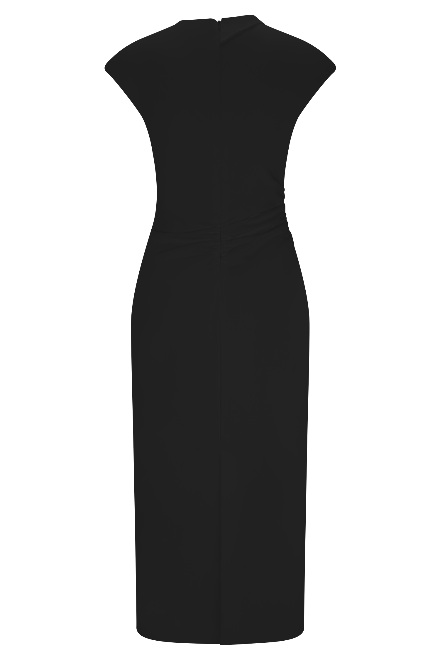 Lorena Cotton Midi Dress - Black | MESHKI US Lorena Cotton Midi Dress - Black | MESHKI US