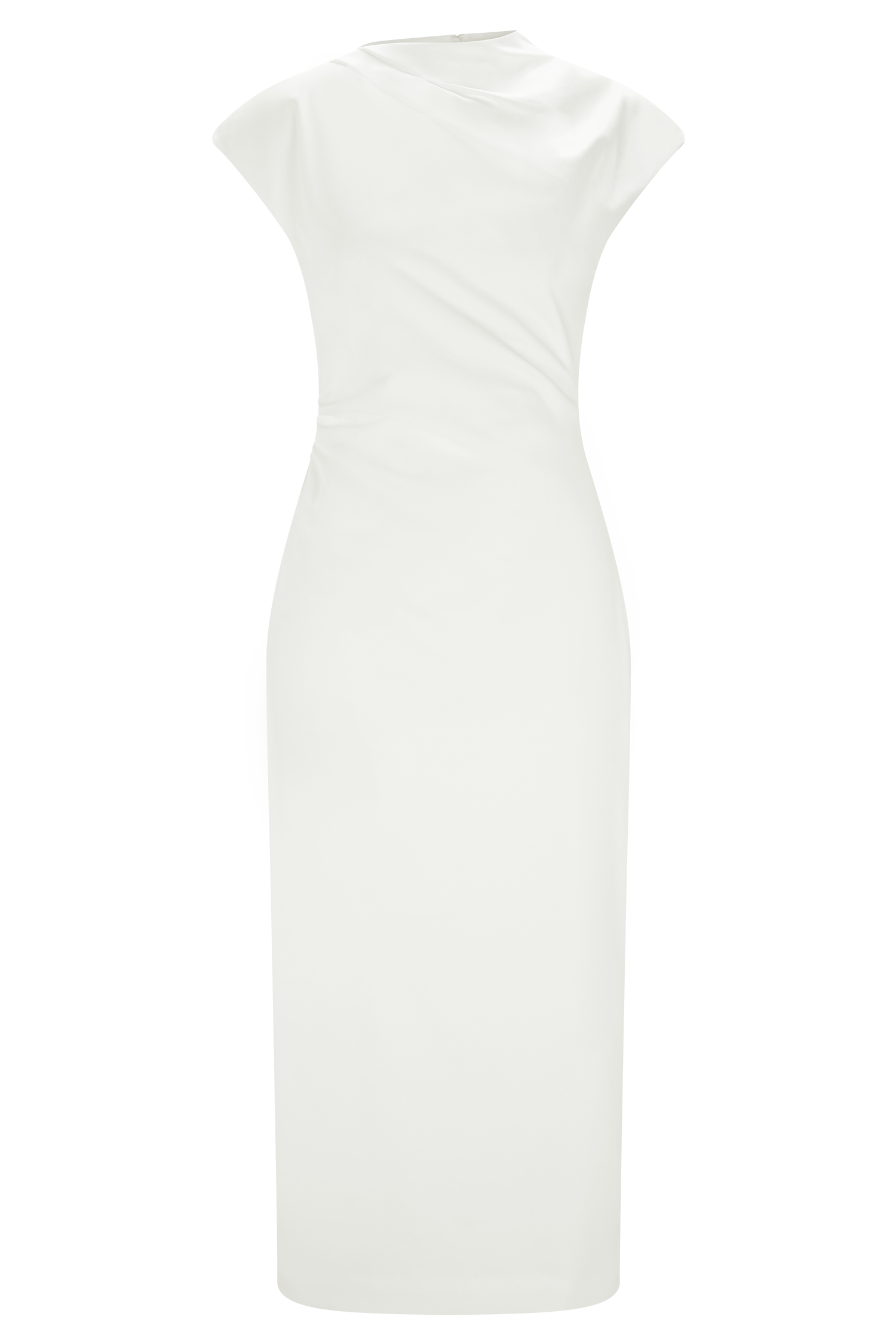 side cut midi dress Cut Out Side Slit Midi Dress