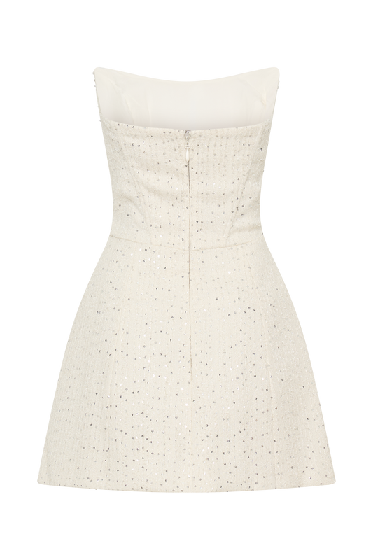 White Mini Dresses - For Graduation & More | MESHKI US White Mini Dresses - For Graduation & More | MESHKI US