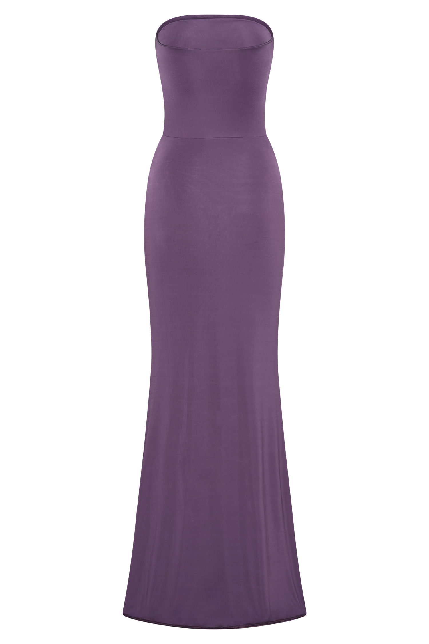 Madison Strapless Slinky Maxi Dress / Purple | Meshki | XXS Madison Strapless Slinky Maxi Dress / Purple | Meshki | XXS