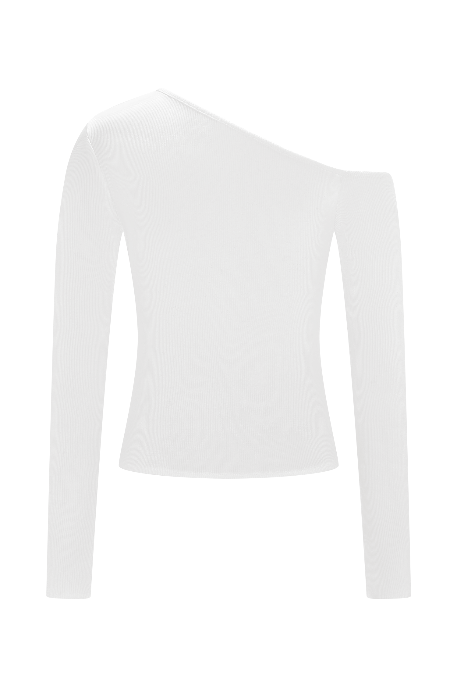 Maelle Off Shoulder Long Sleeve Top - Ivory #9