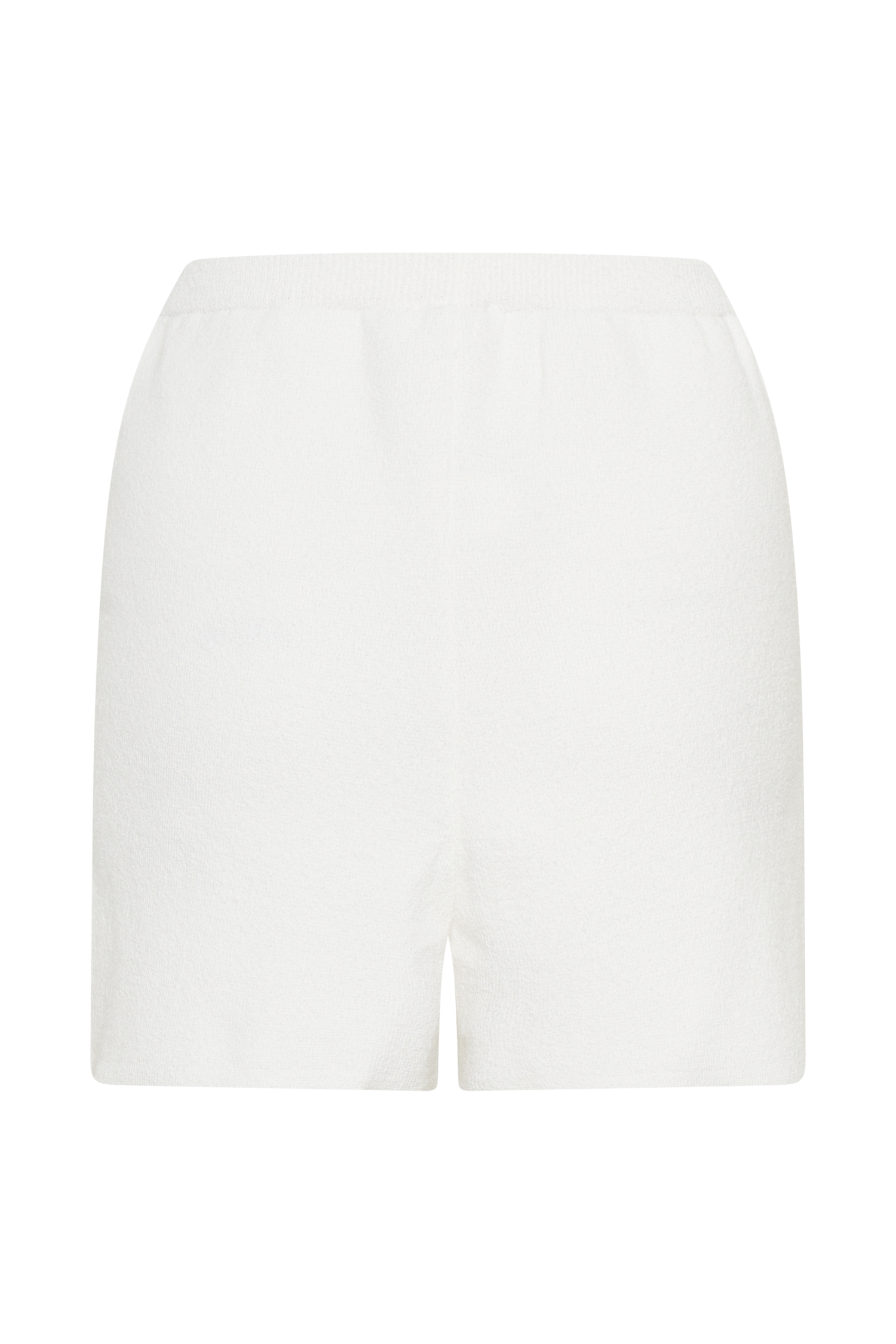 Malika Knit Shorts - White #9