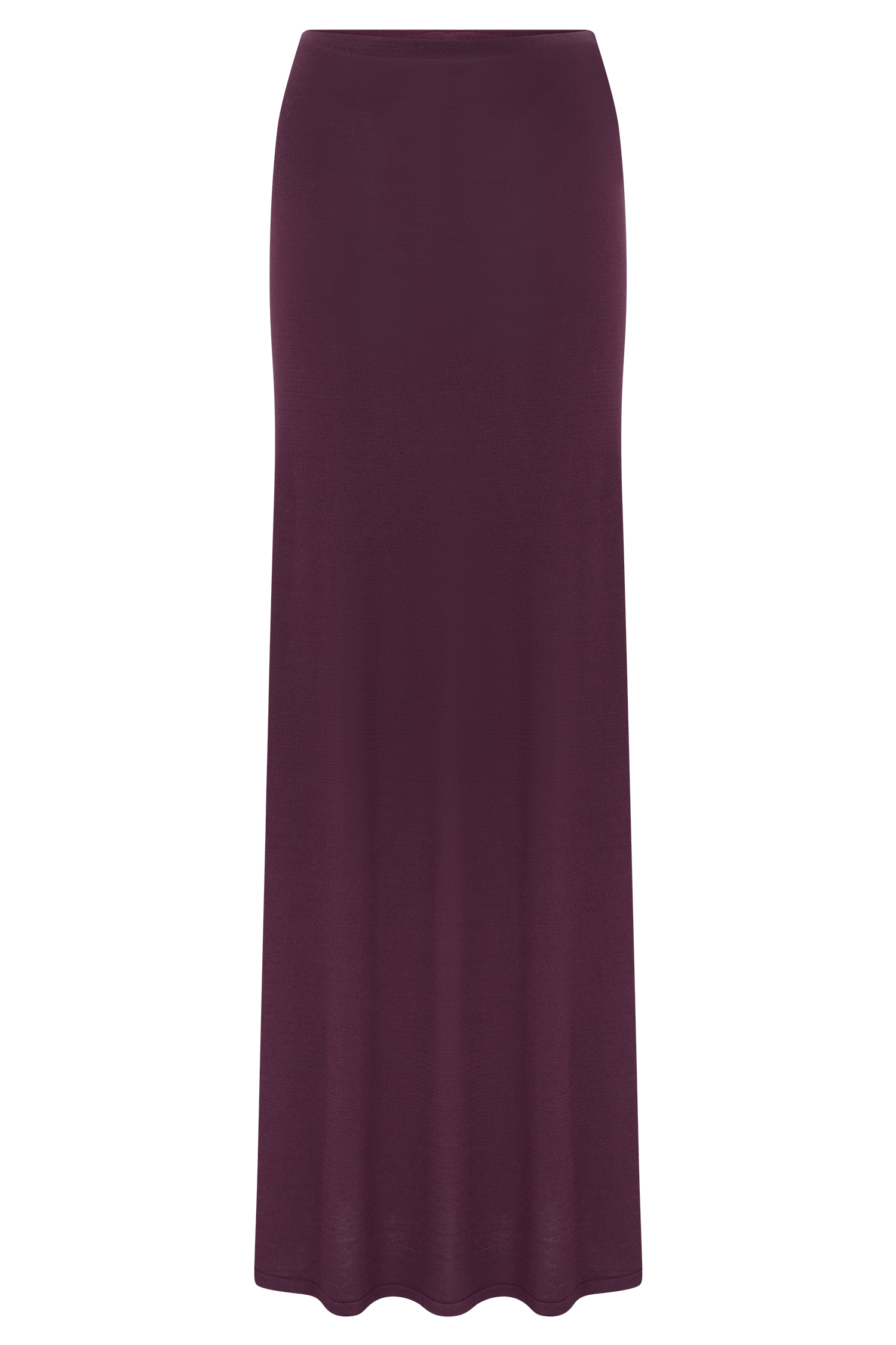 Martiena Knit Maxi Skirt - Plum #8