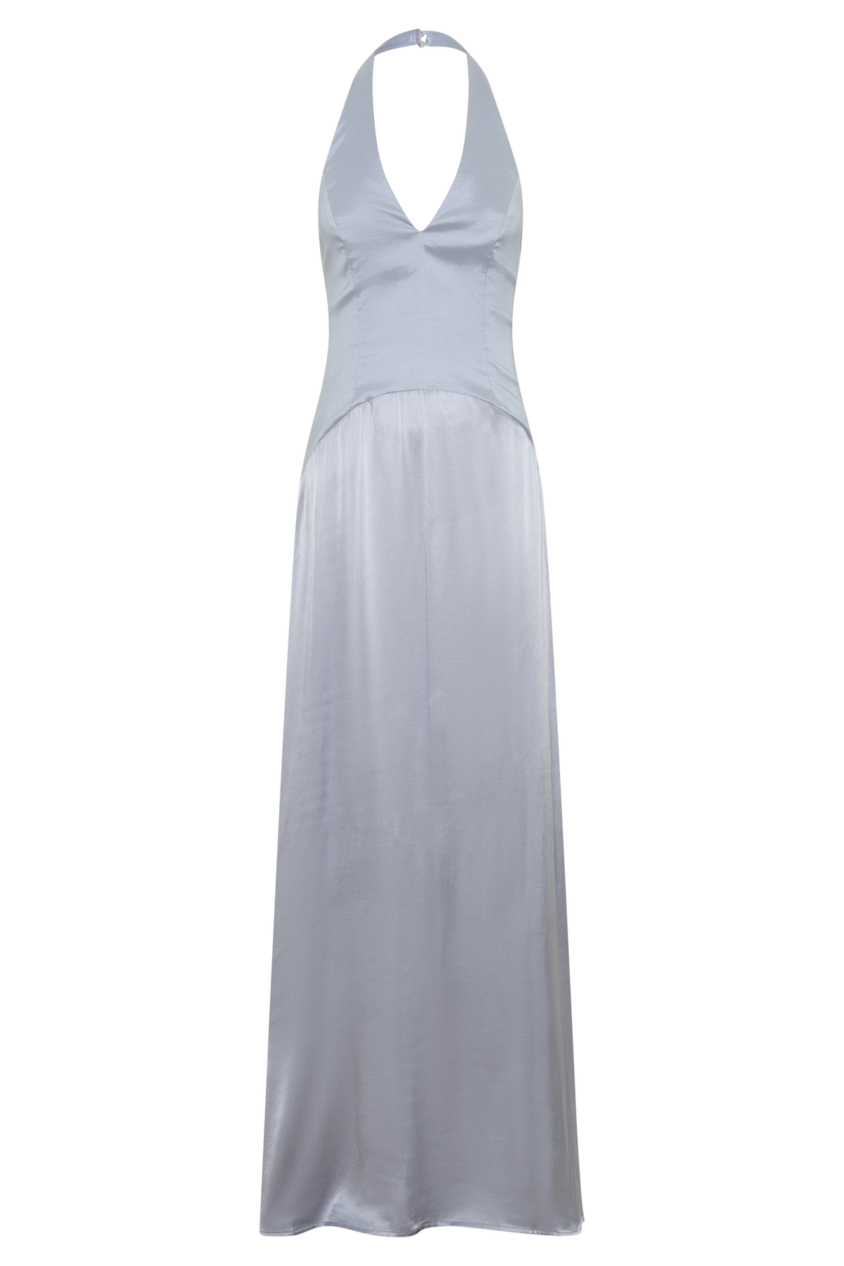 Maura Taffeta And Satin Maxi Dress - Cornflower Blue #7