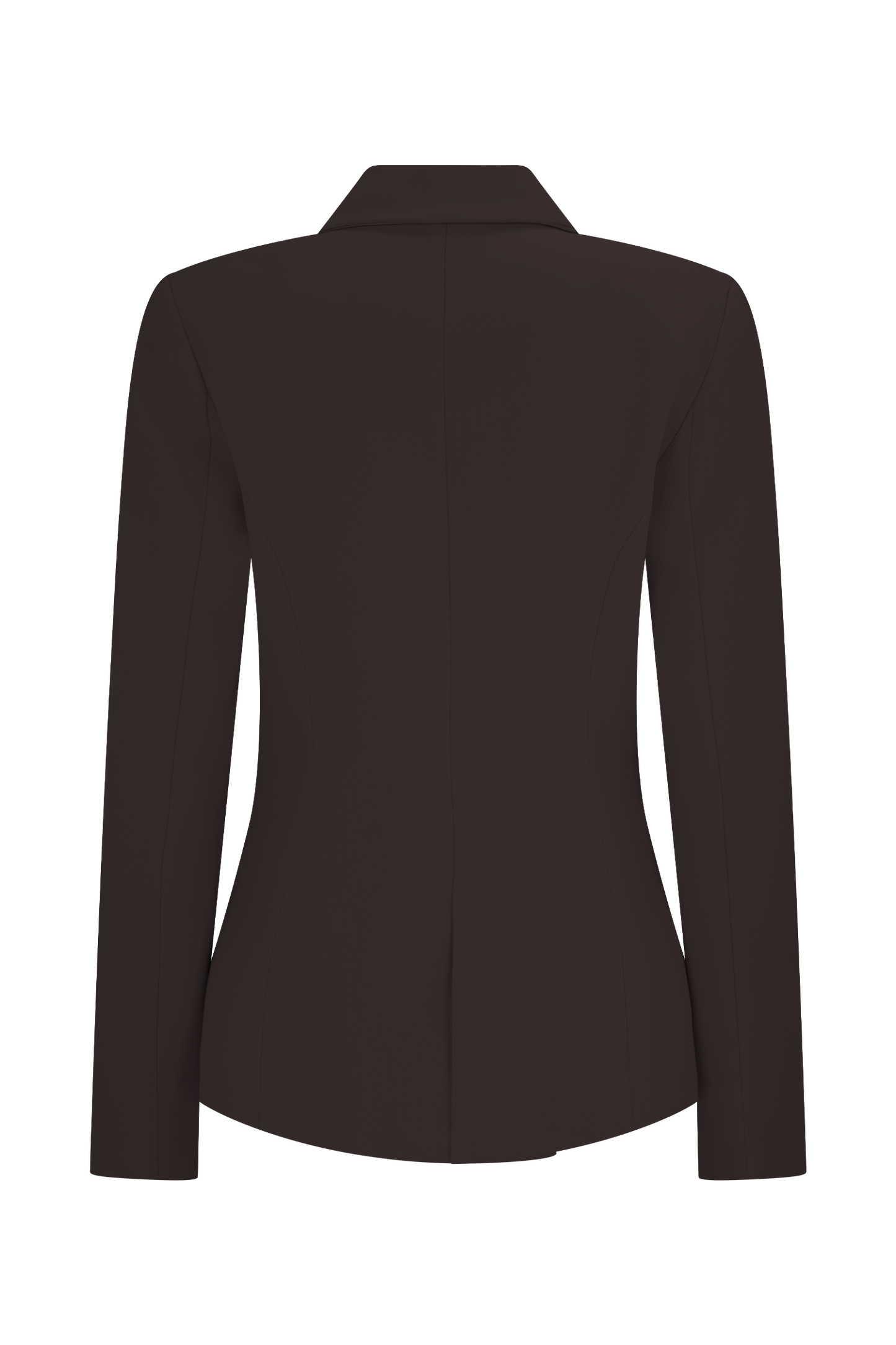Max Cinched Waist Blazer - Chocolate