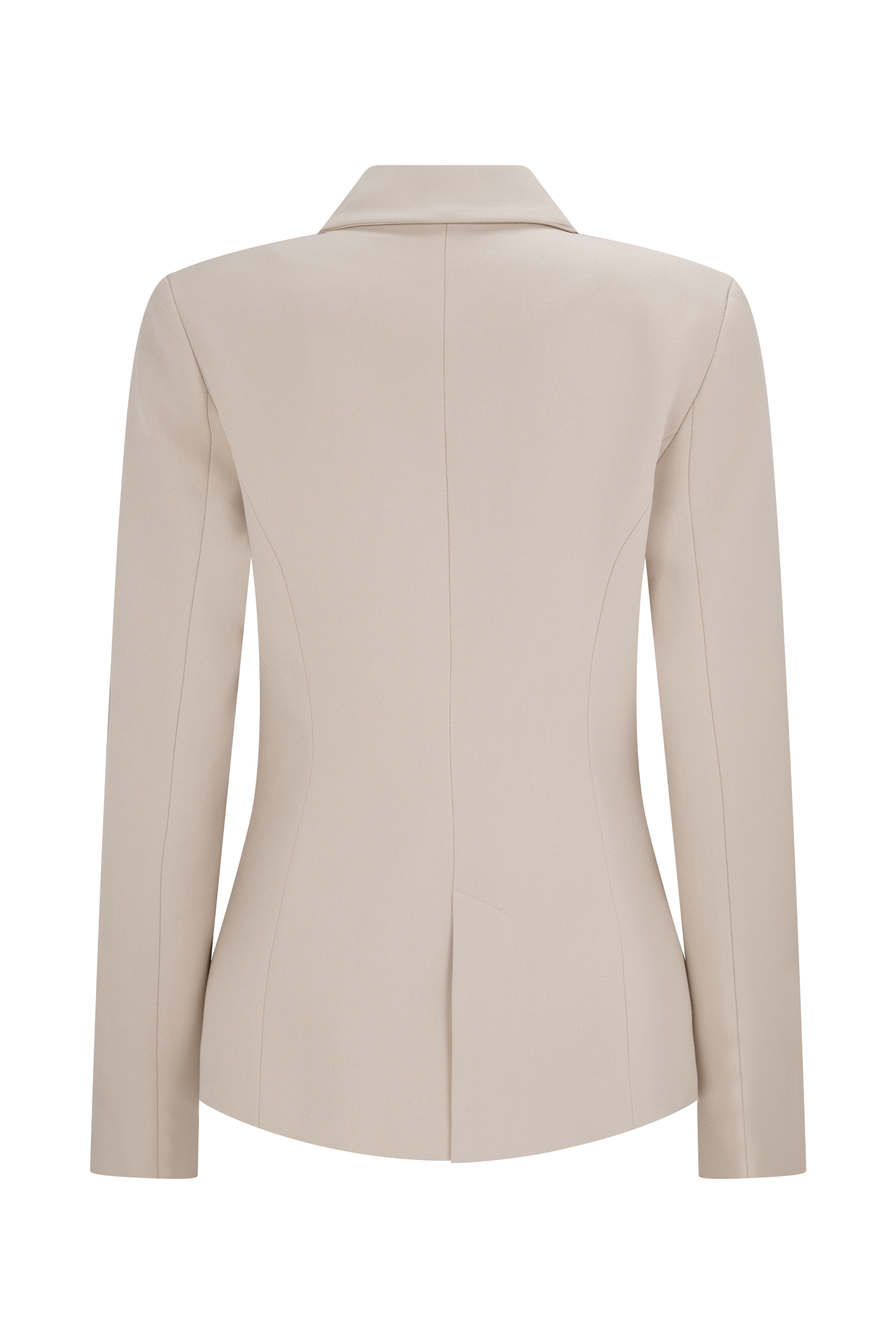 Max Cinched Waist Blazer - Ivory Stone | MESHKI US