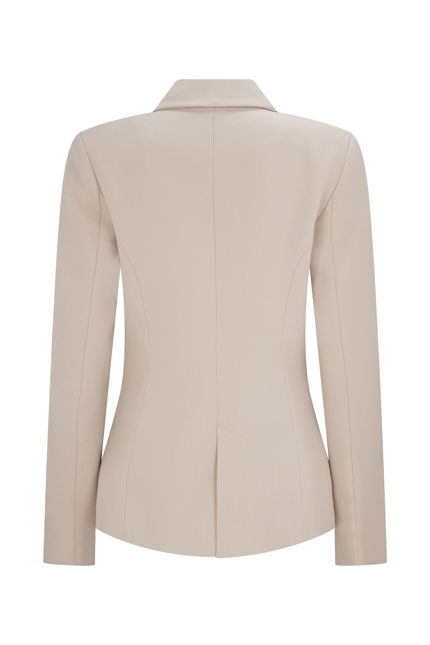 Max Cinched Waist Blazer - Ivory Stone