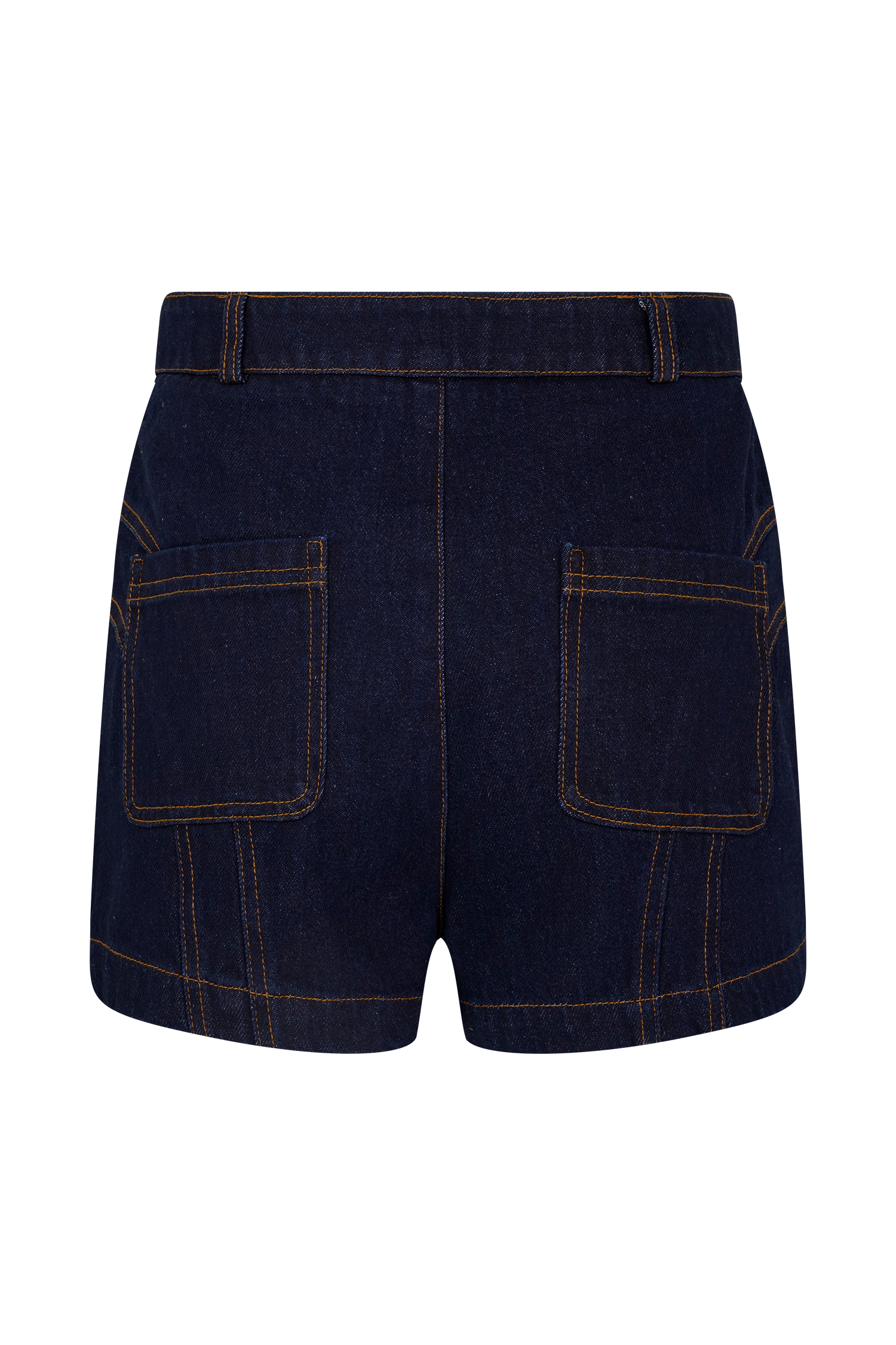 Meadow Denim Shorts - Indigo Blue #8