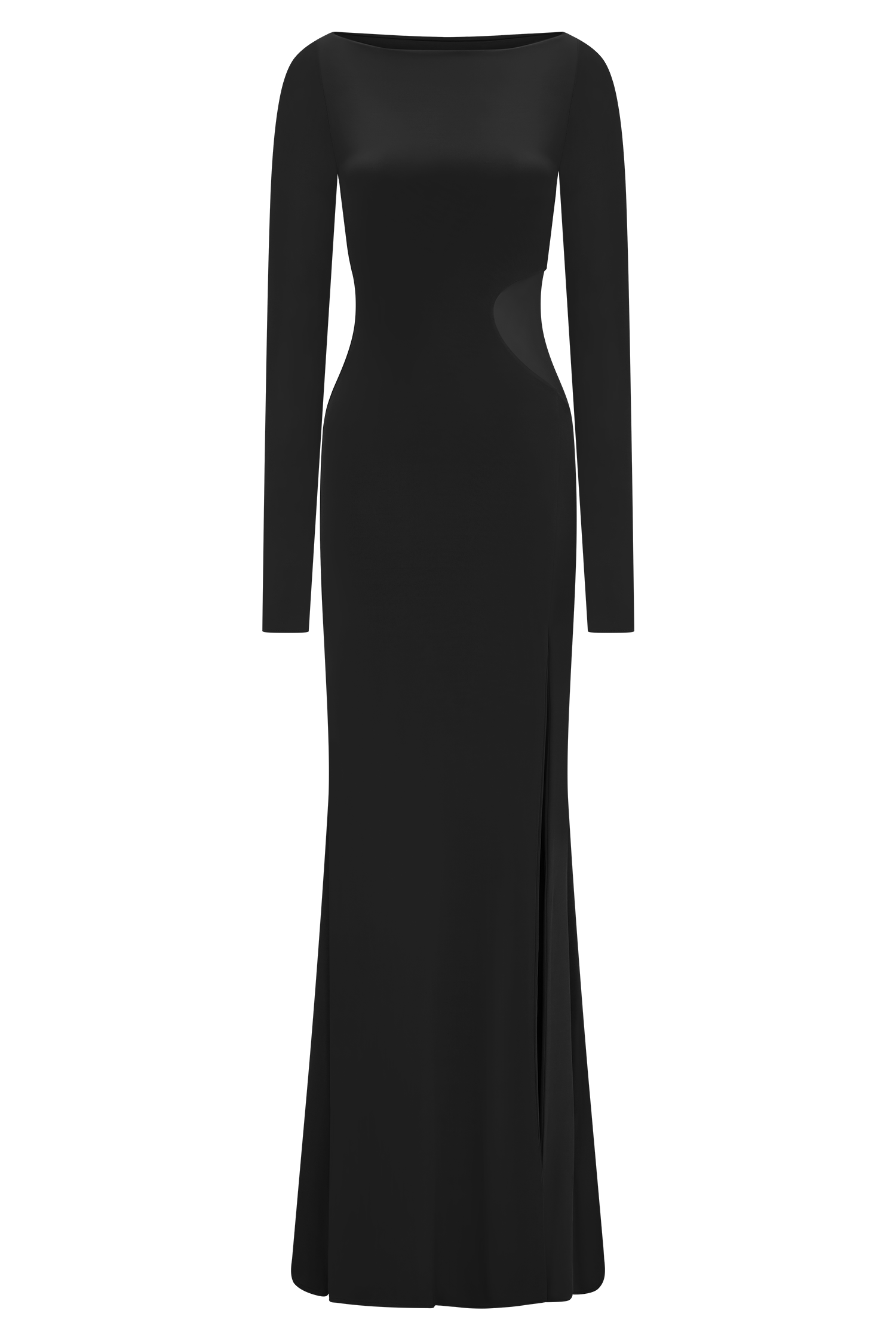 Megan Slinky and Mesh Maxi Dress / Black | Meshki | XXL Megan Slinky and Mesh Maxi Dress / Black | Meshki | XXL