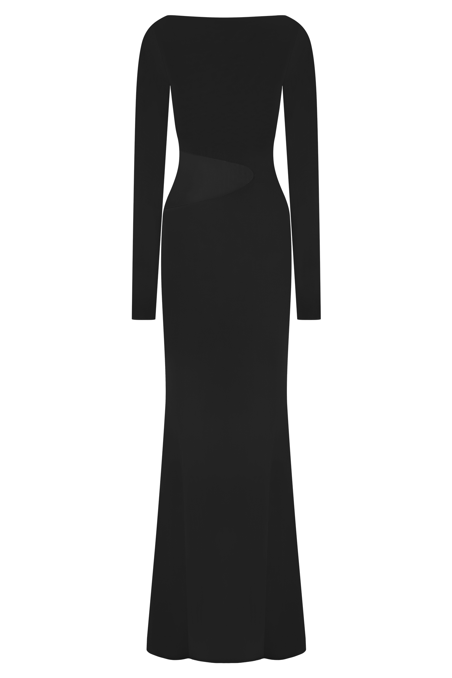 Megan Slinky And Mesh Maxi Dress - Black | MESHKI US Megan Slinky And Mesh Maxi Dress - Black | MESHKI US