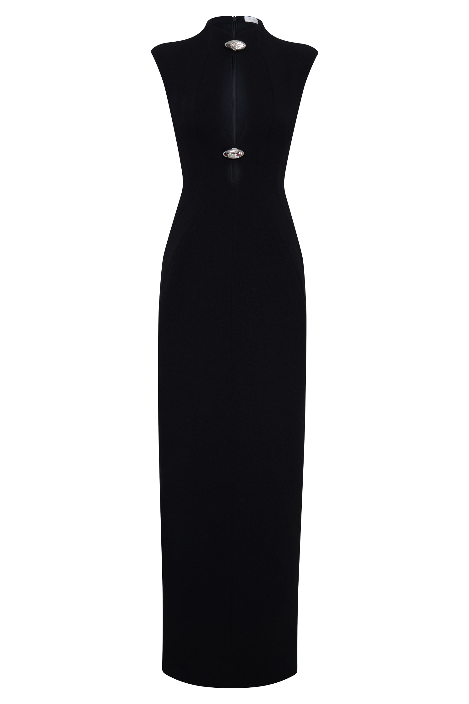 Michelle Cut Out Maxi Dress / Black | MESHKI