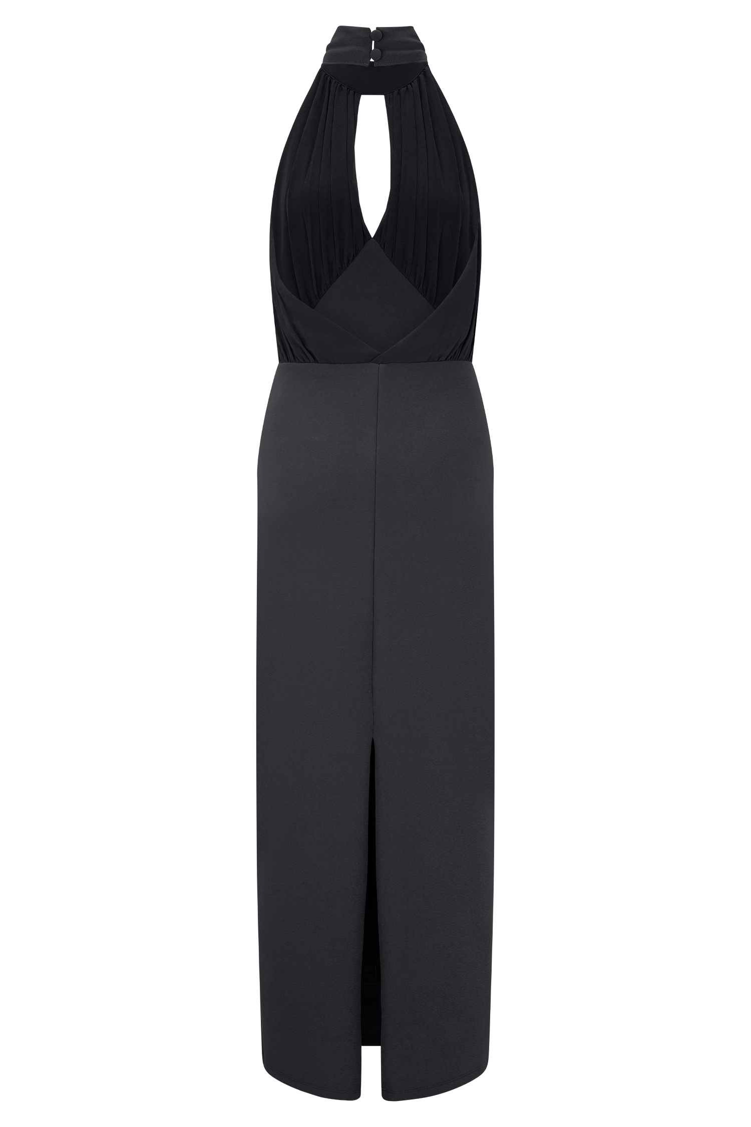 Mierah Halter Midi Dress / Black | MESHKI Mierah Halter Midi Dress / Black | MESHKI