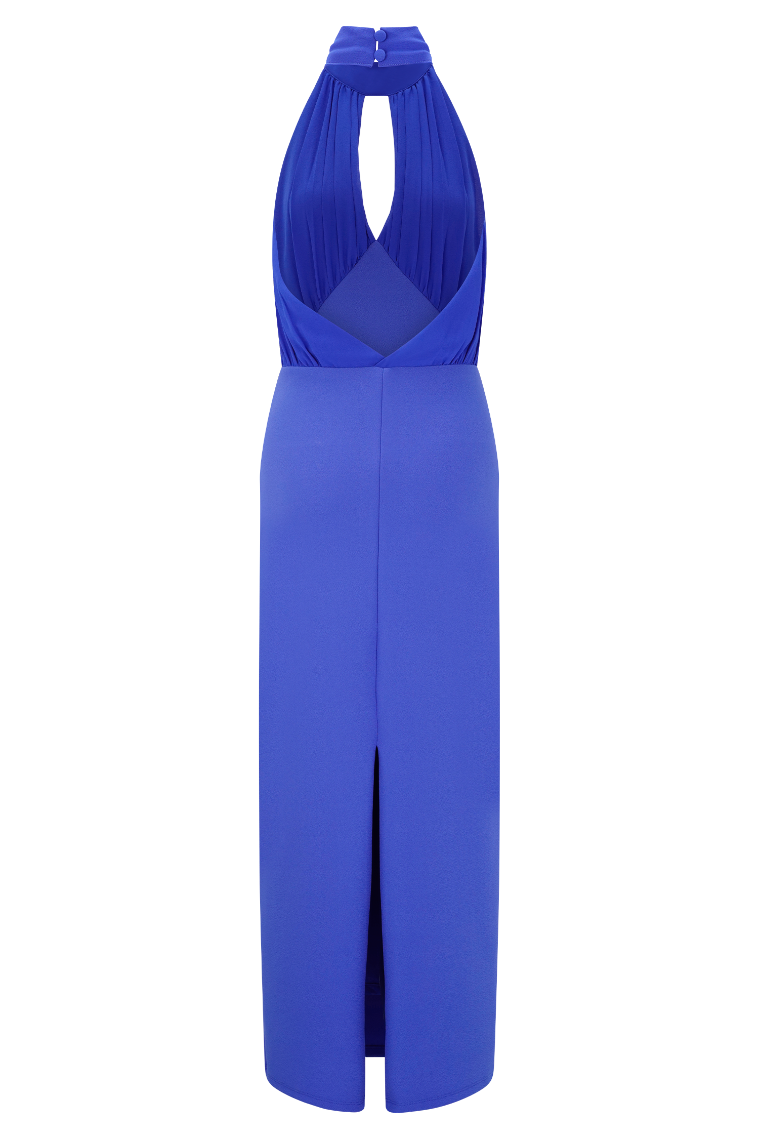 Mierah Halter Midi Dress / Cobalt Blue | MESHKI | L Mierah Halter Midi Dress / Cobalt Blue | MESHKI | L