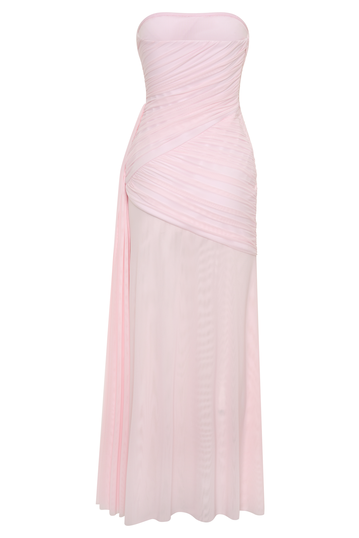 monet off-the-shoulder mixed media maxi dress Monet Off-the-Shoulder Mixed Media Maxi Dress (Women)