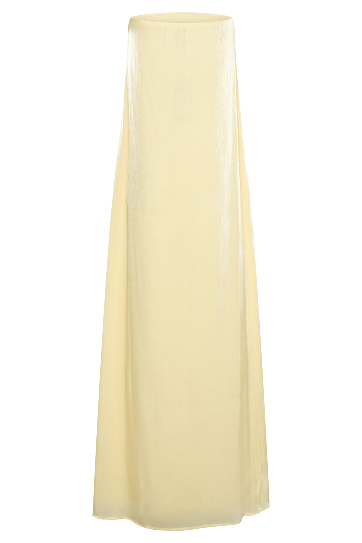Olivia Strapless Maxi Dress - Lemon
