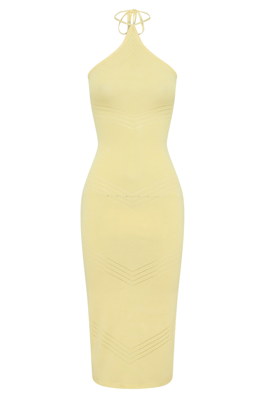 eloise penn midi dress AUGUSTE Eloise Penn Midi Dress in Yellow