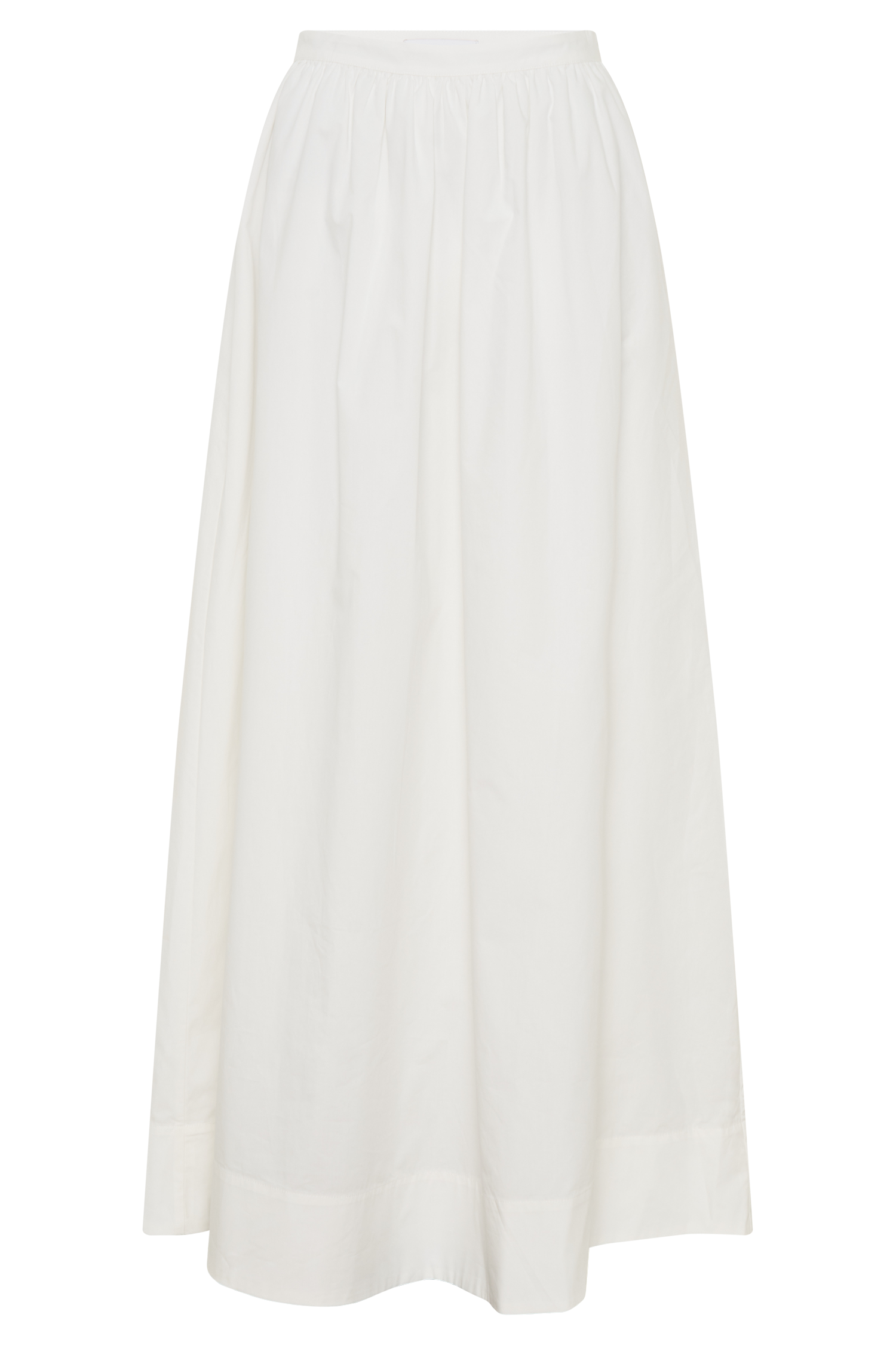 River Gathered Maxi Skirt - White #8