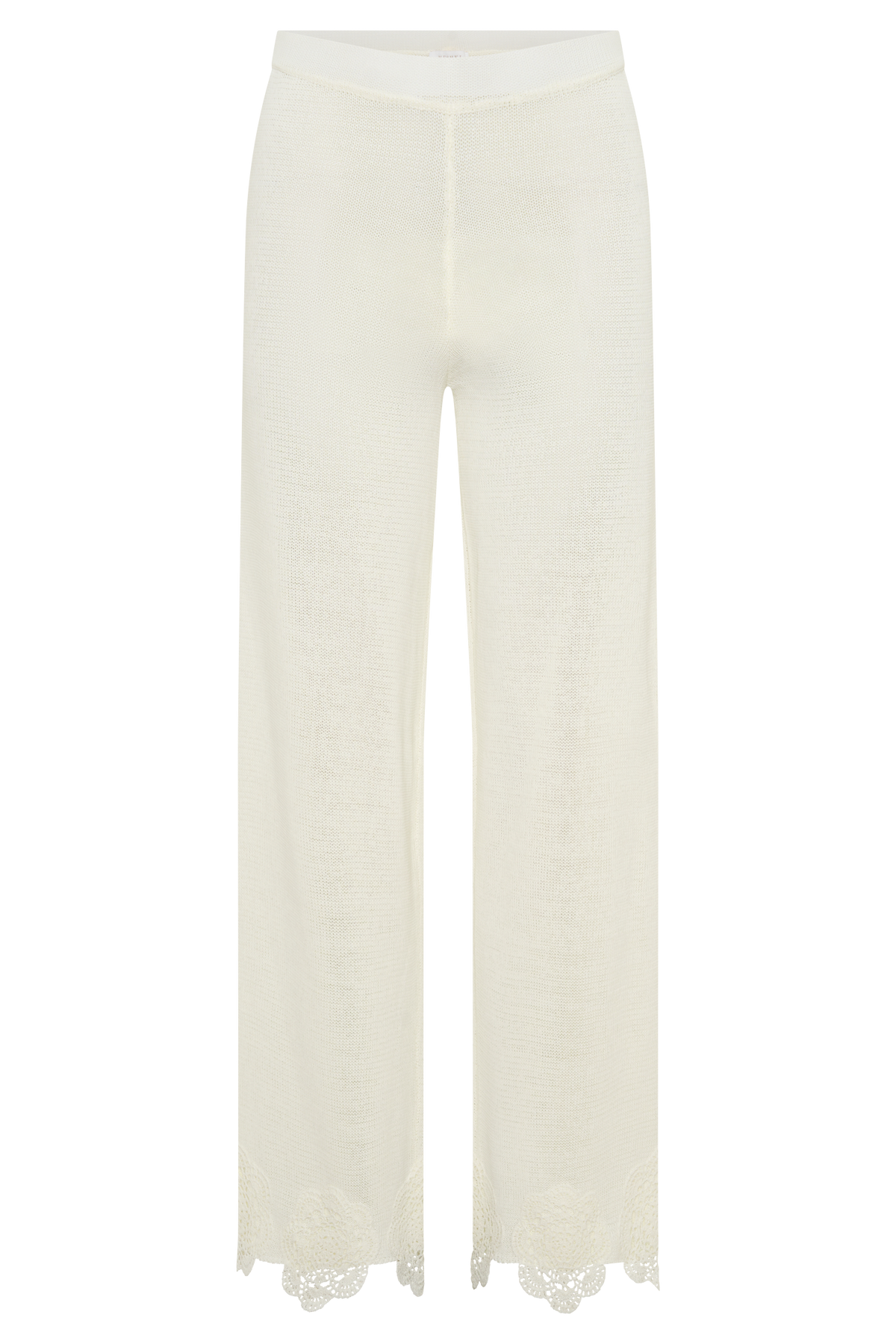 Salley Crochet Pants - Ivory #8