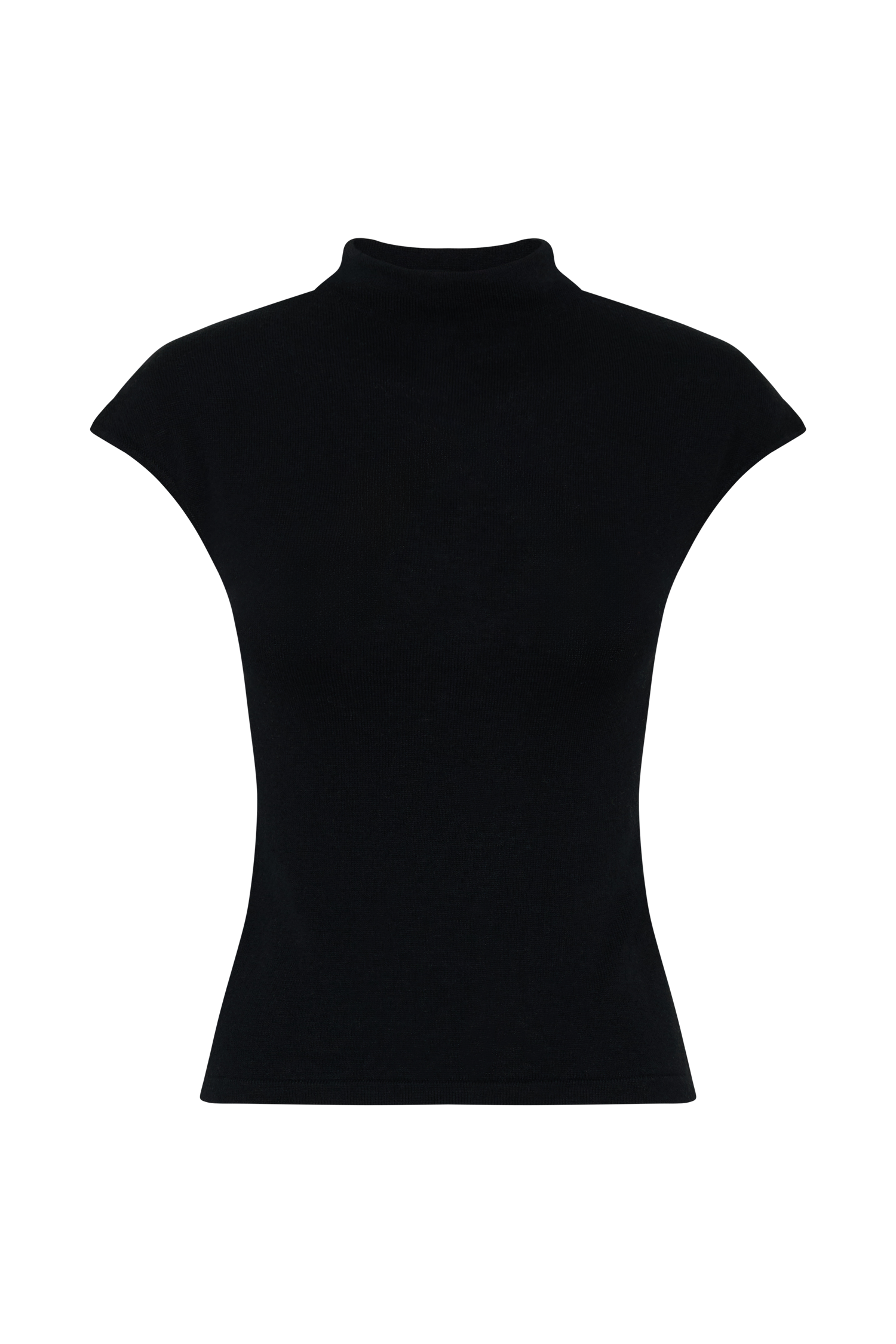 Sonny Short Sleeve Knit Top - Black #9
