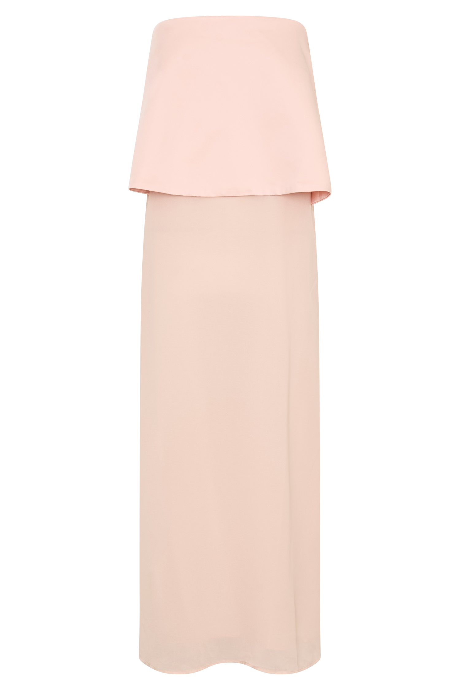sophia strapless midi dress MORE TO COME Sophia Strapless Midi Dress in Black