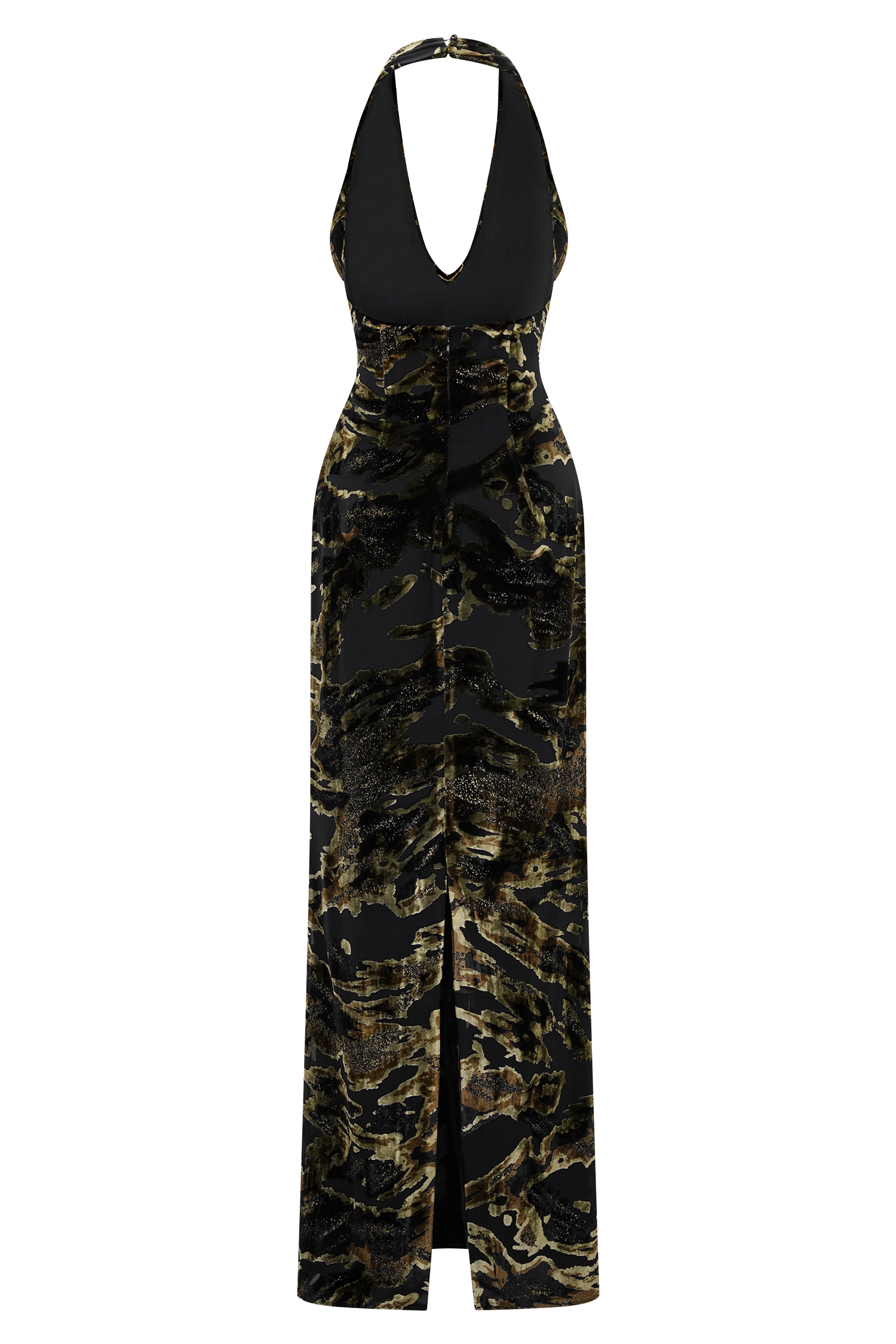 Talila Cowl Front Maxi Dress - Velvet Burnout #7