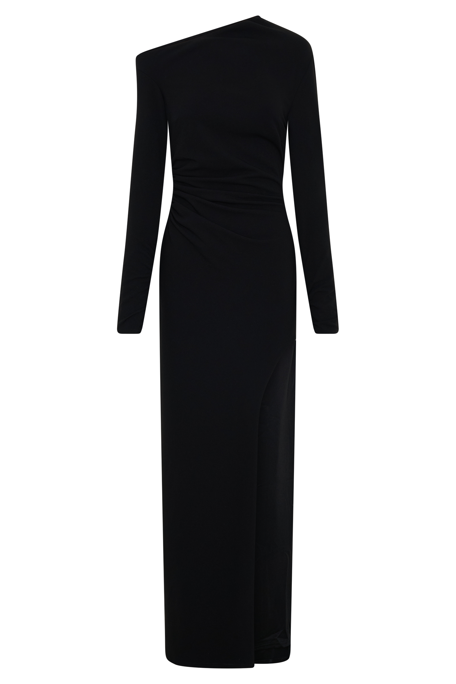 Thalyn Crepe Maxi Dress With Split