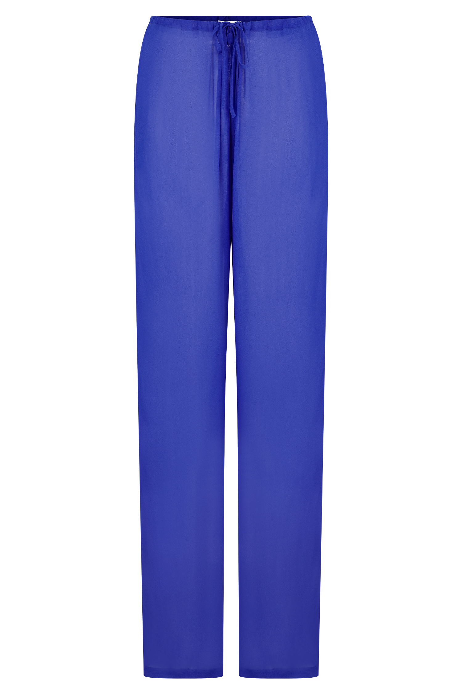 Tonya Sheer Straight Leg Pant - Cobalt Blue | MESHKI US Tonya Sheer Straight Leg Pant - Cobalt Blue | MESHKI US