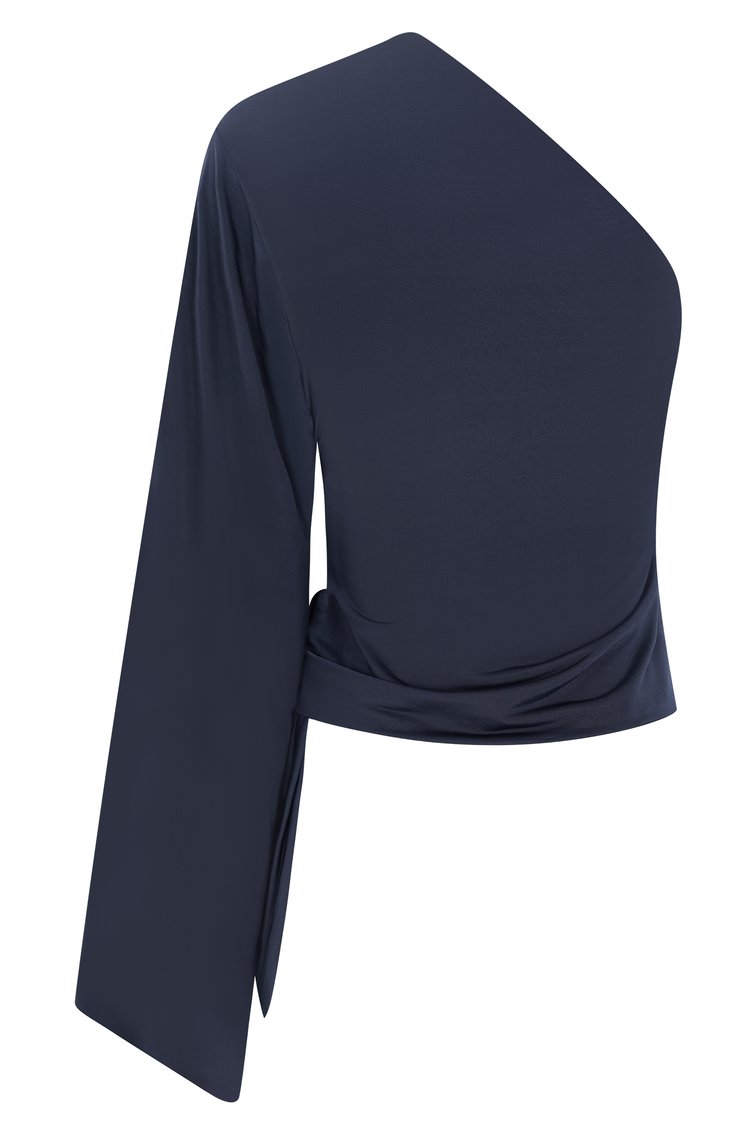 Vivica Slinky One Shoulder Top - Midnight Navy | MESHKI US