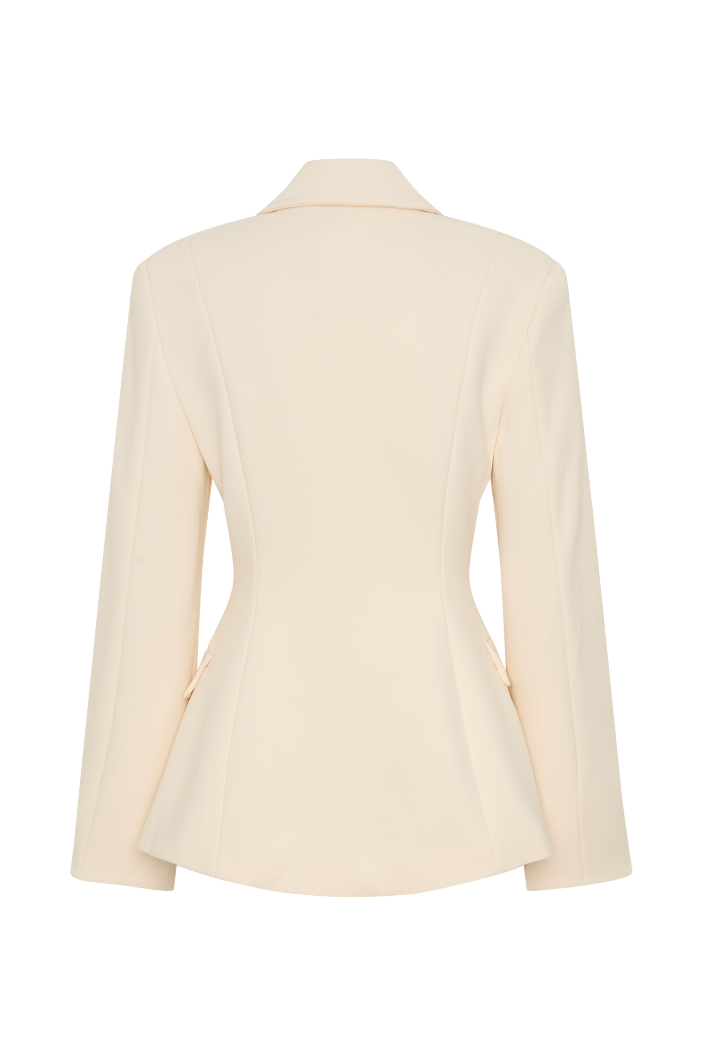Wesley Structured Blazer - Buttercream